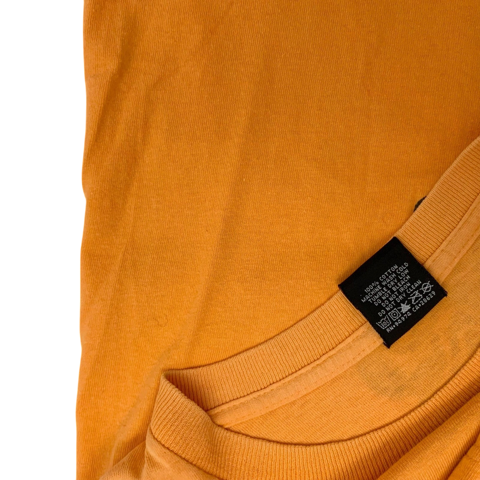 Stussy Vintage 00s ‘Inferno Wave’ T-Shirt Orange (Size M) thumbnail 4