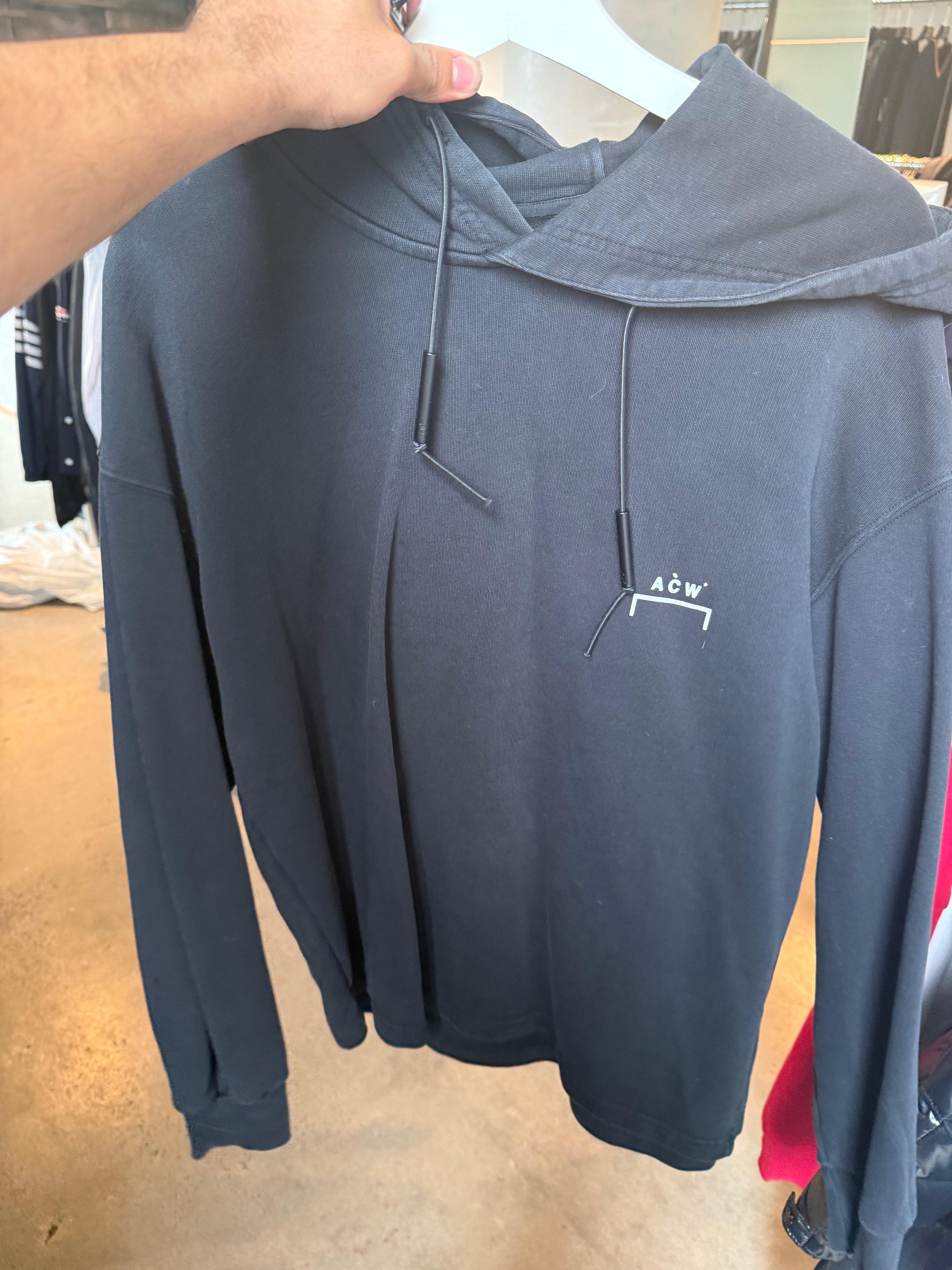 A-COLD-WALL* Logo Hoodie Black (Size S)