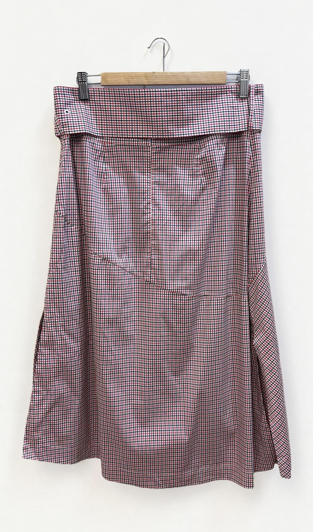 Camilla and Marc Red Check Skirt 12 thumbnail 2