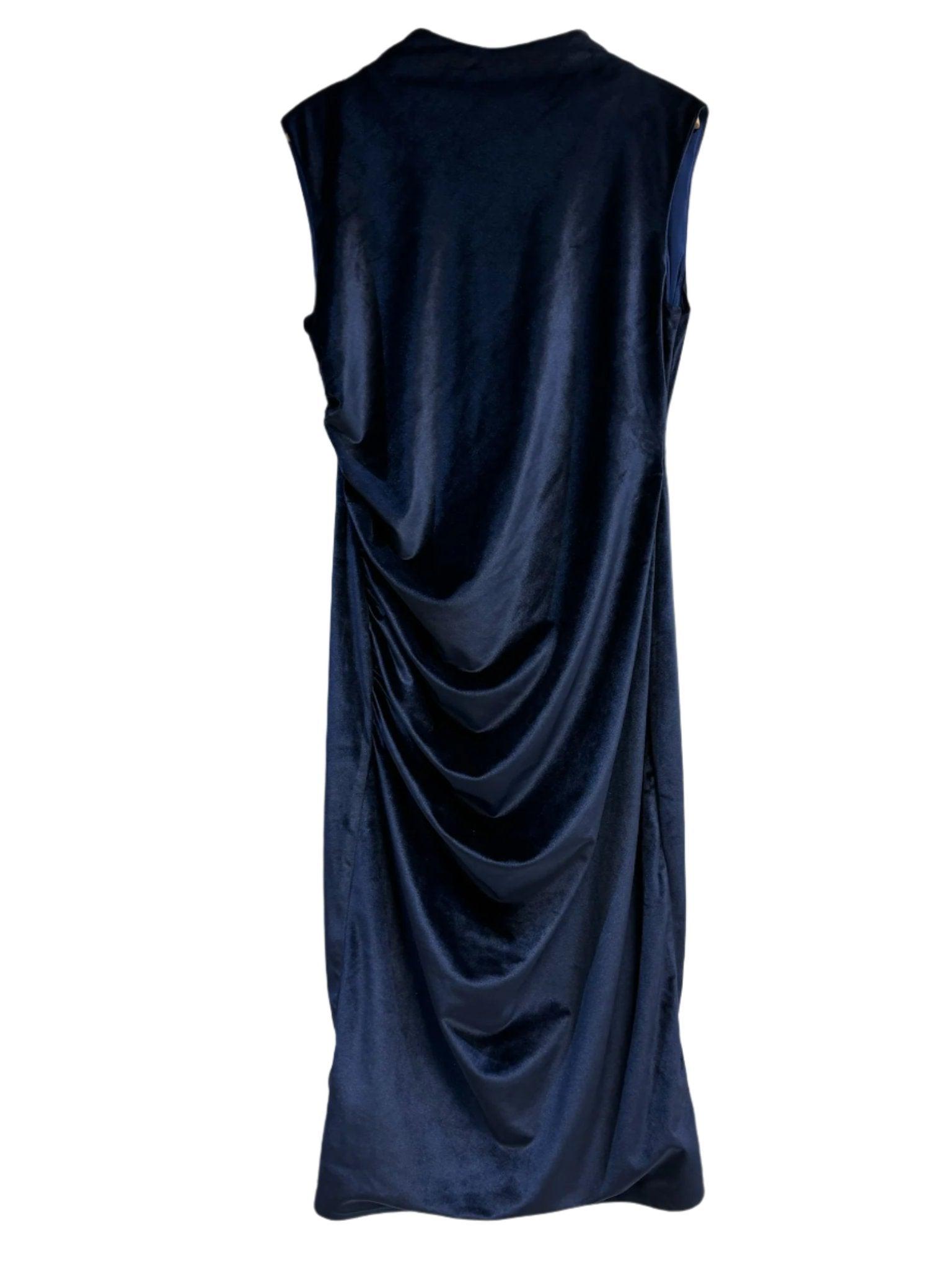 Bianca & Bridgett Navy Dress 16 thumbnail 2