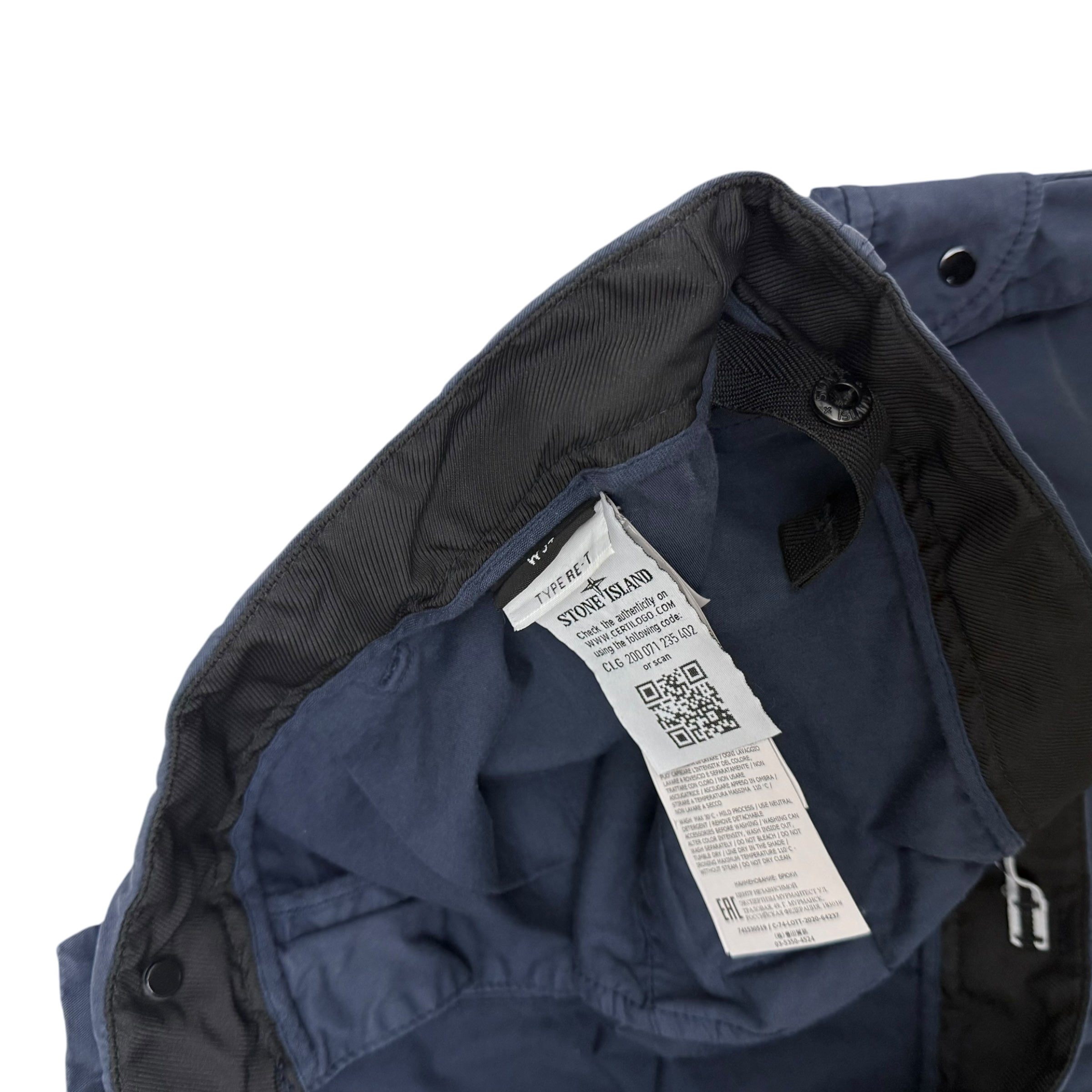 Stone Island Type RE-T Cargo Pants Navy (Size 34”) thumbnail 4