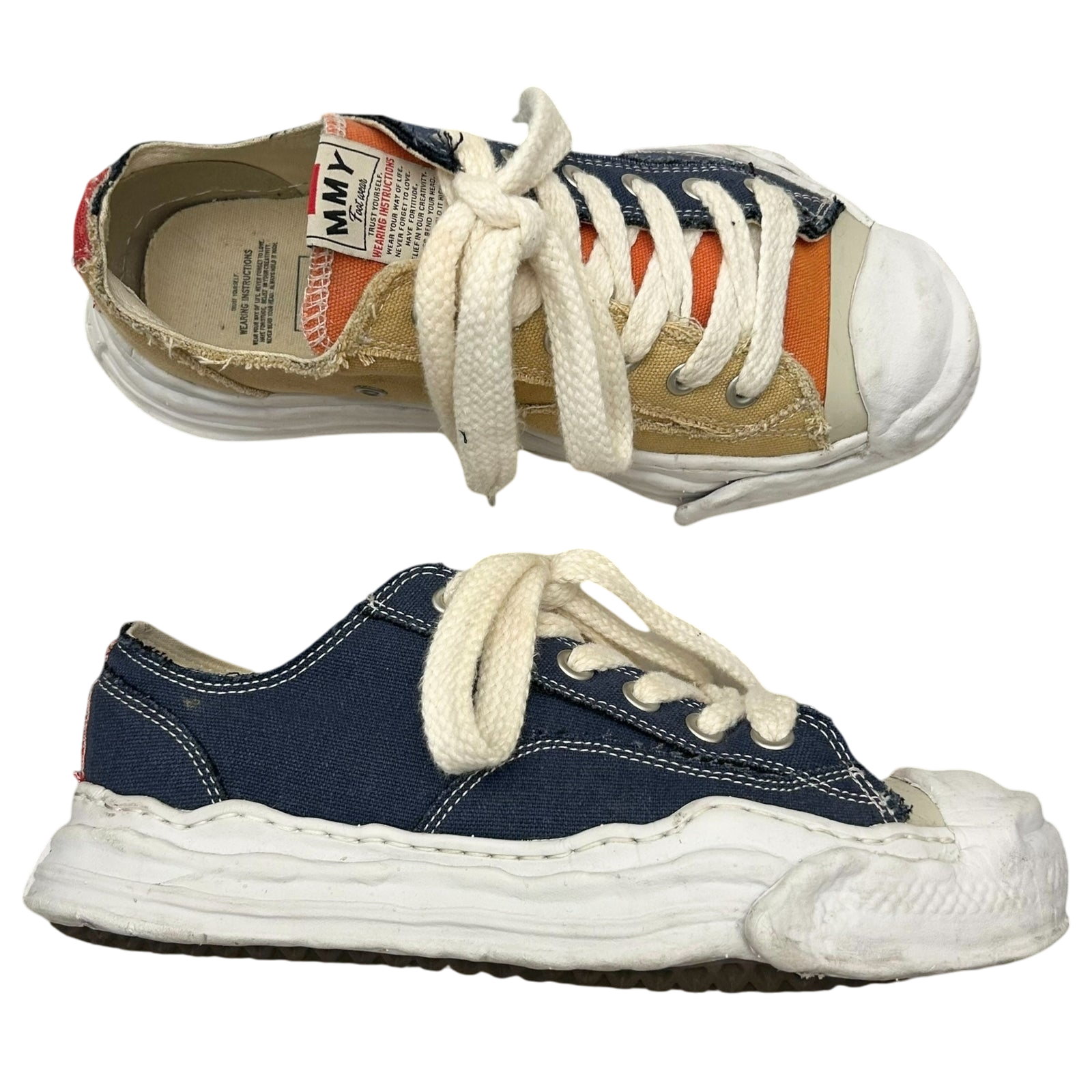 Maison Mihara Yasuhiro Cut Hank OG Sole Canvas (US8 mens / US9.5 womens)
