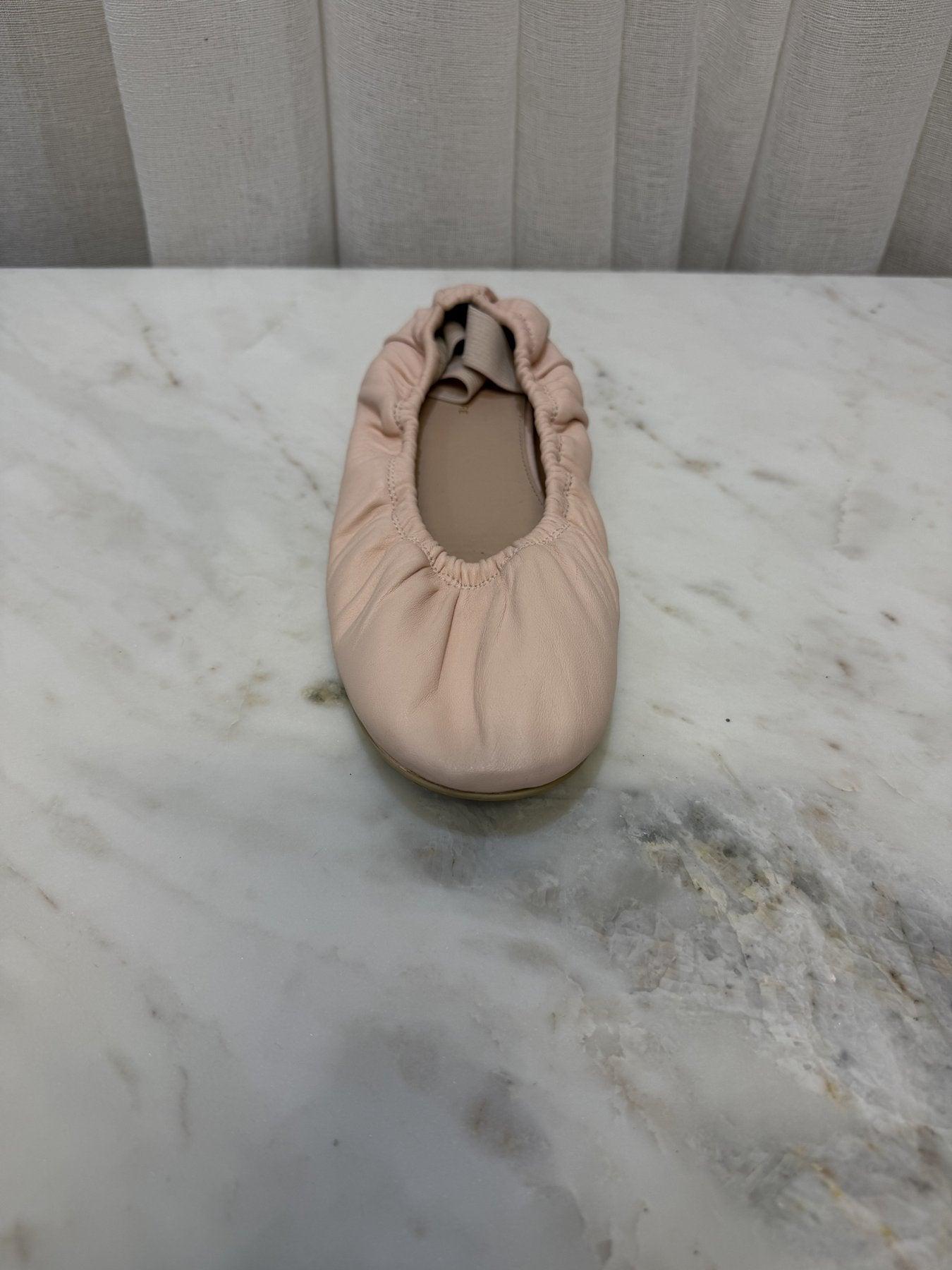 Scanlan Theodore Pink Leather Ballet Flats 38