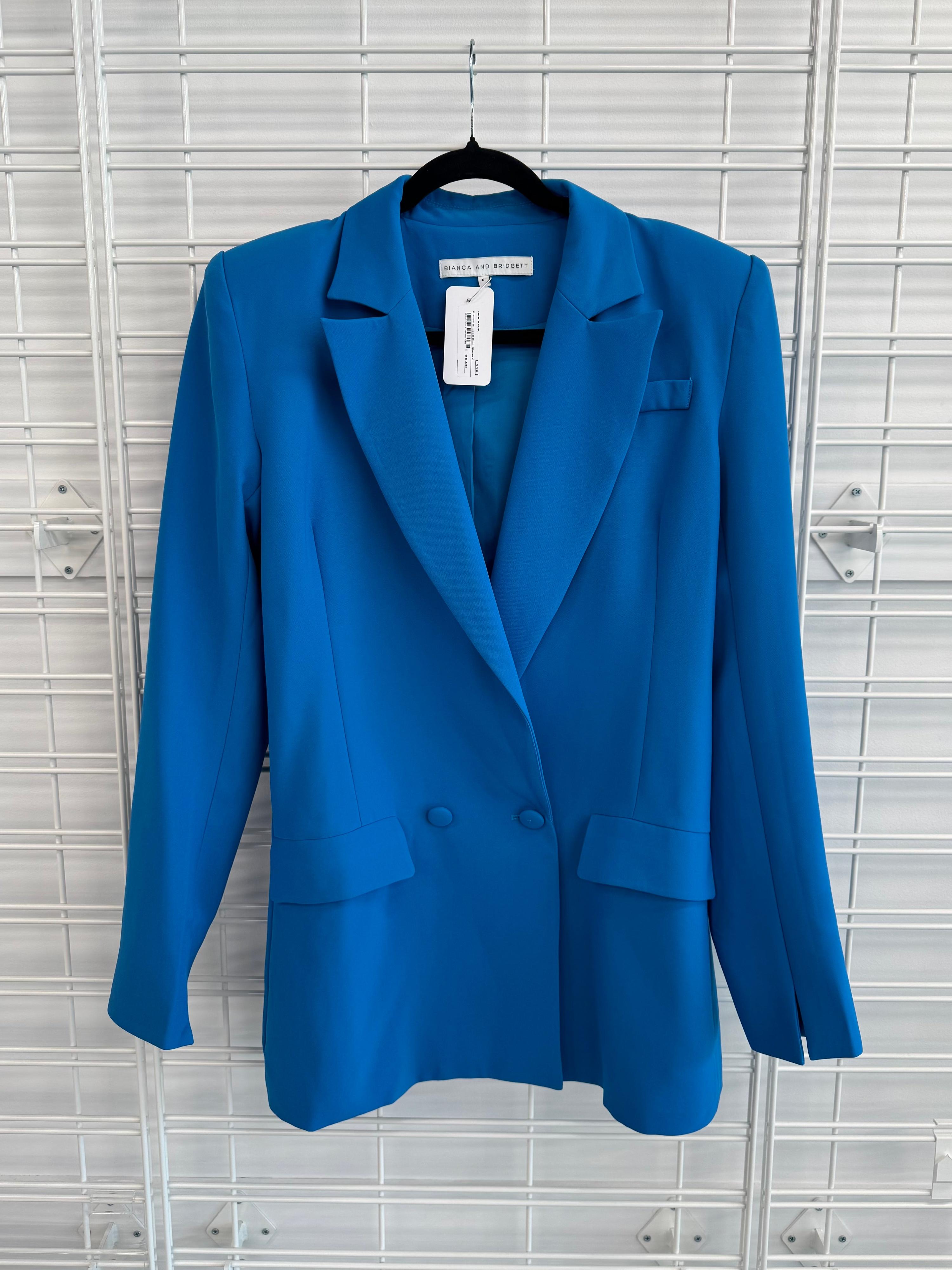 Bianca and Bridgett Blue Blazer - size 6