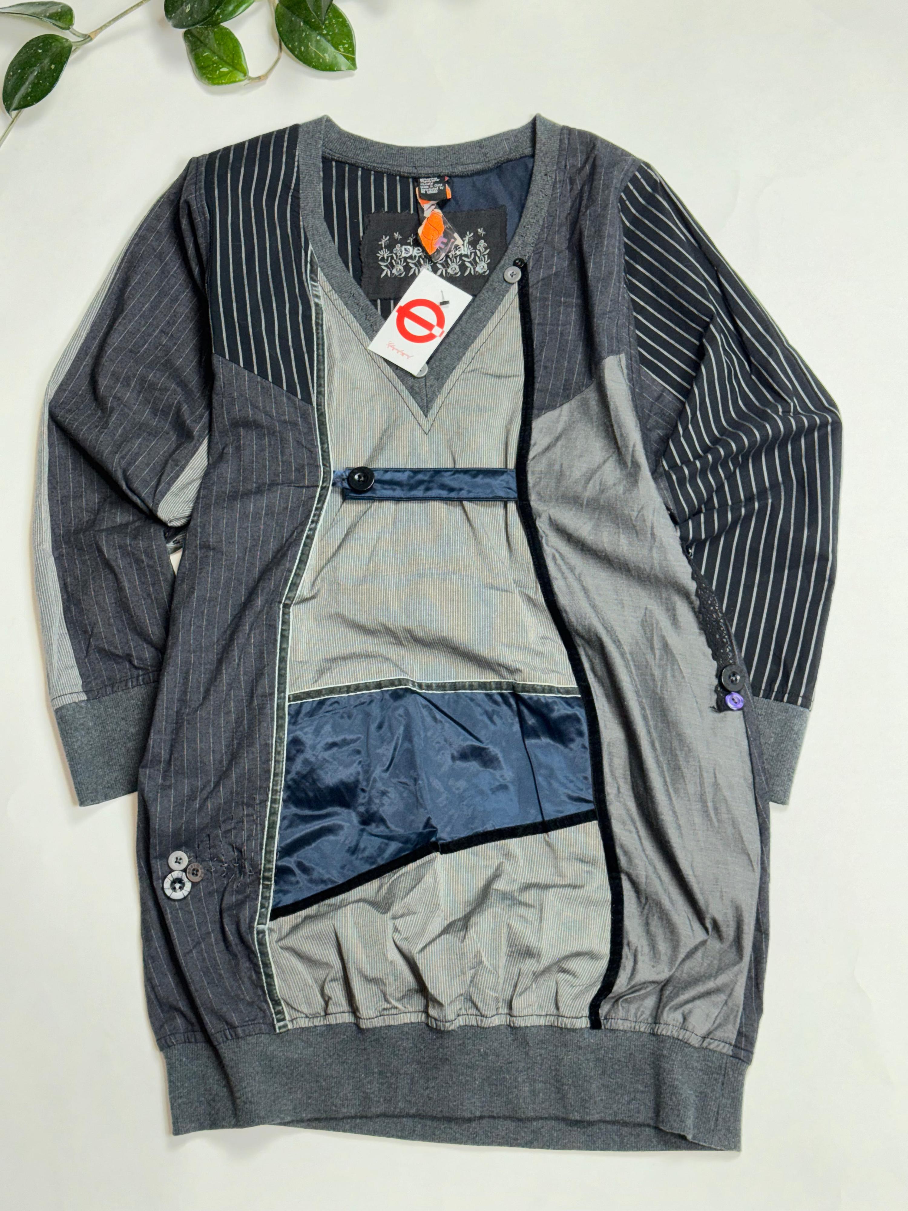 Desigual Patchwork Cardigan Dress