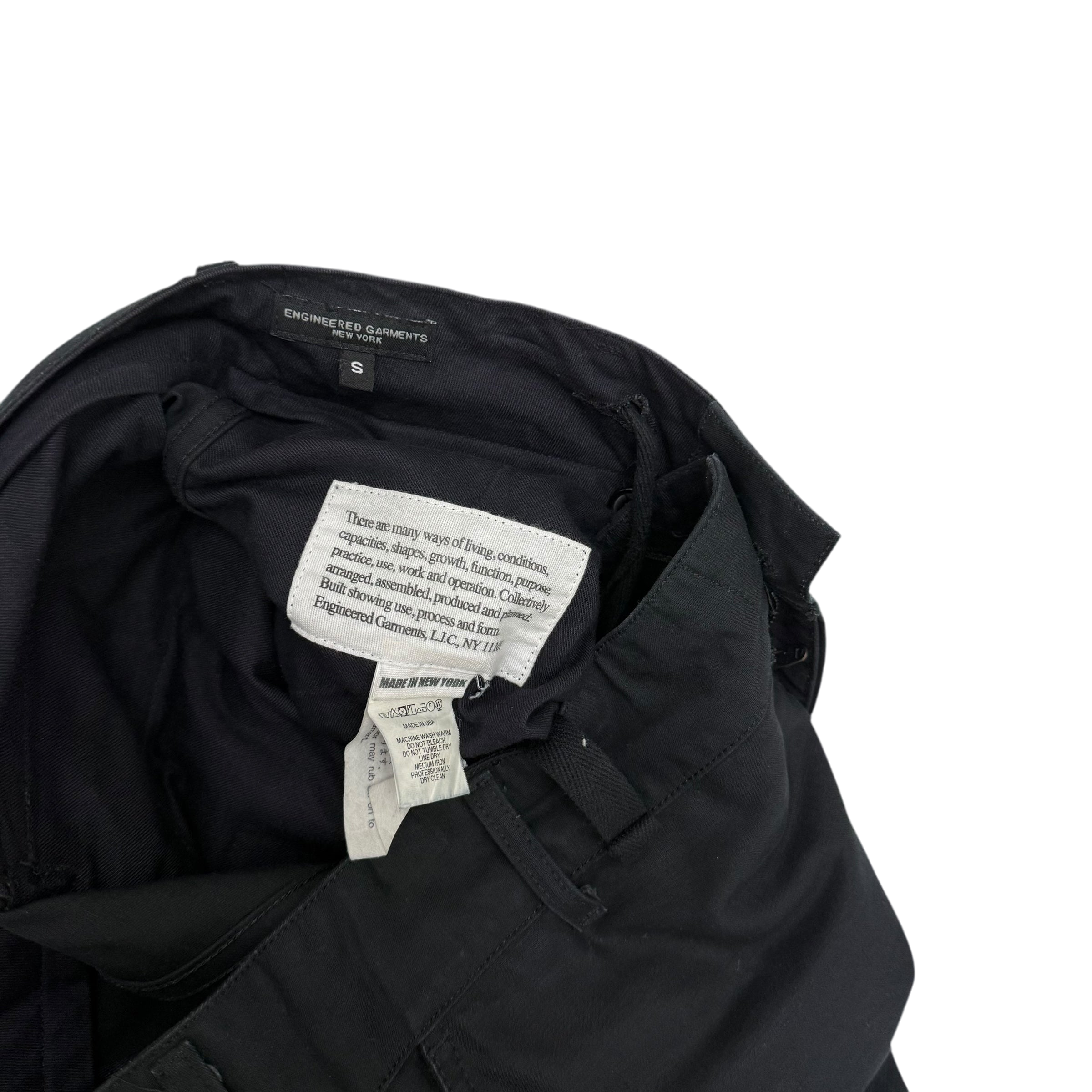 Engineered Garments Ripstop FA Pants Black (Size S) thumbnail 6