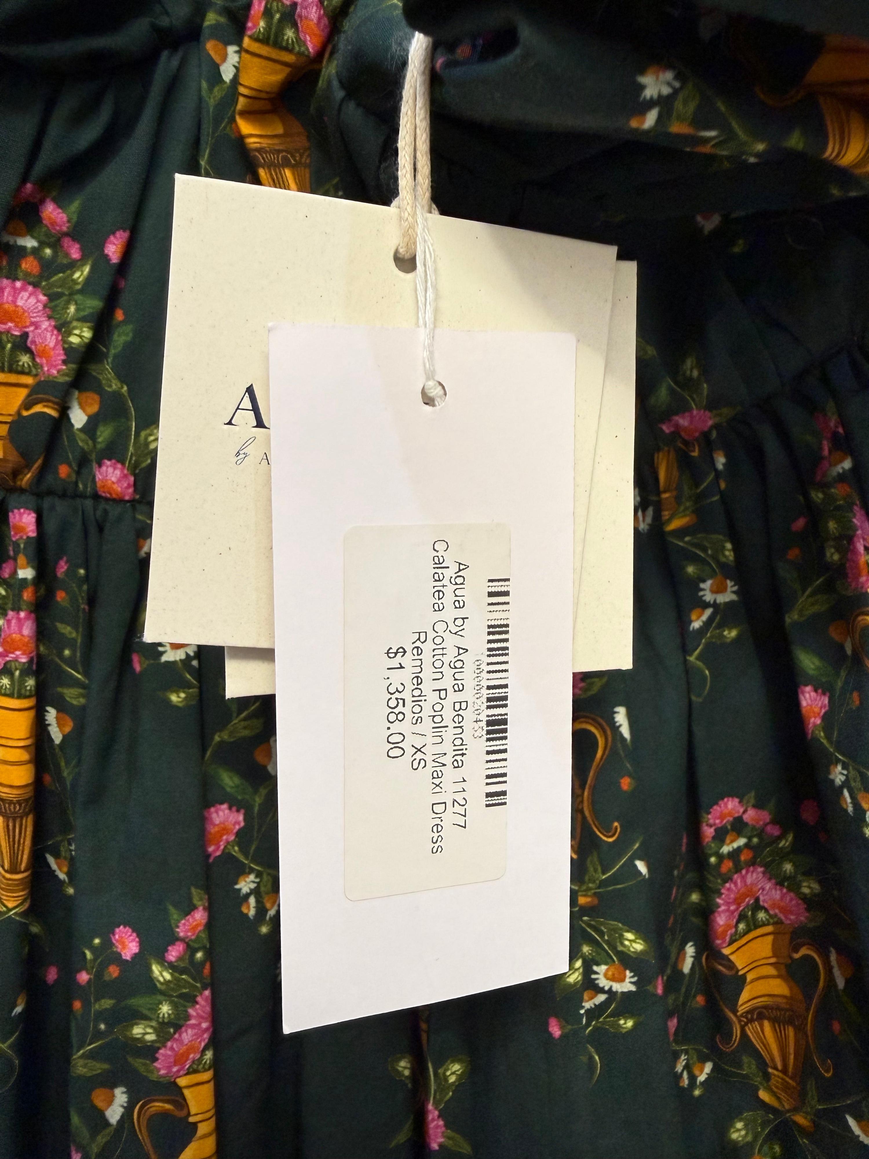 Agua Bendita Maxi Dress XS BNWT thumbnail 4