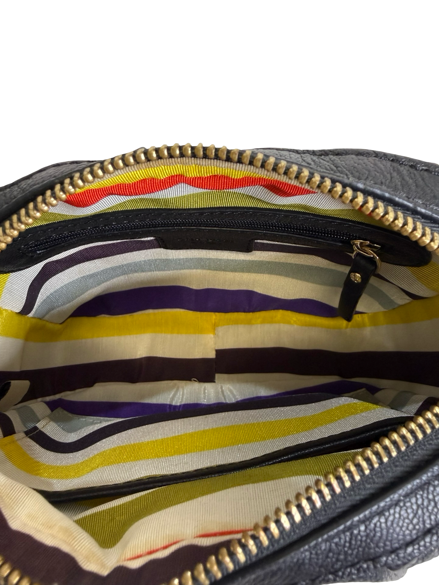 Kate Spade Metallic Raina Crossbody Bag Black thumbnail 5