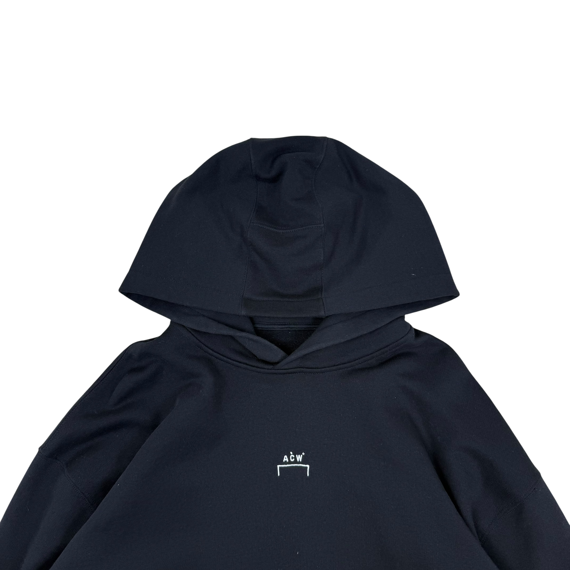 A-COLD-WALL* (ACW) Essential Logo Printed Hoodie Black (Fits M-L) thumbnail 2