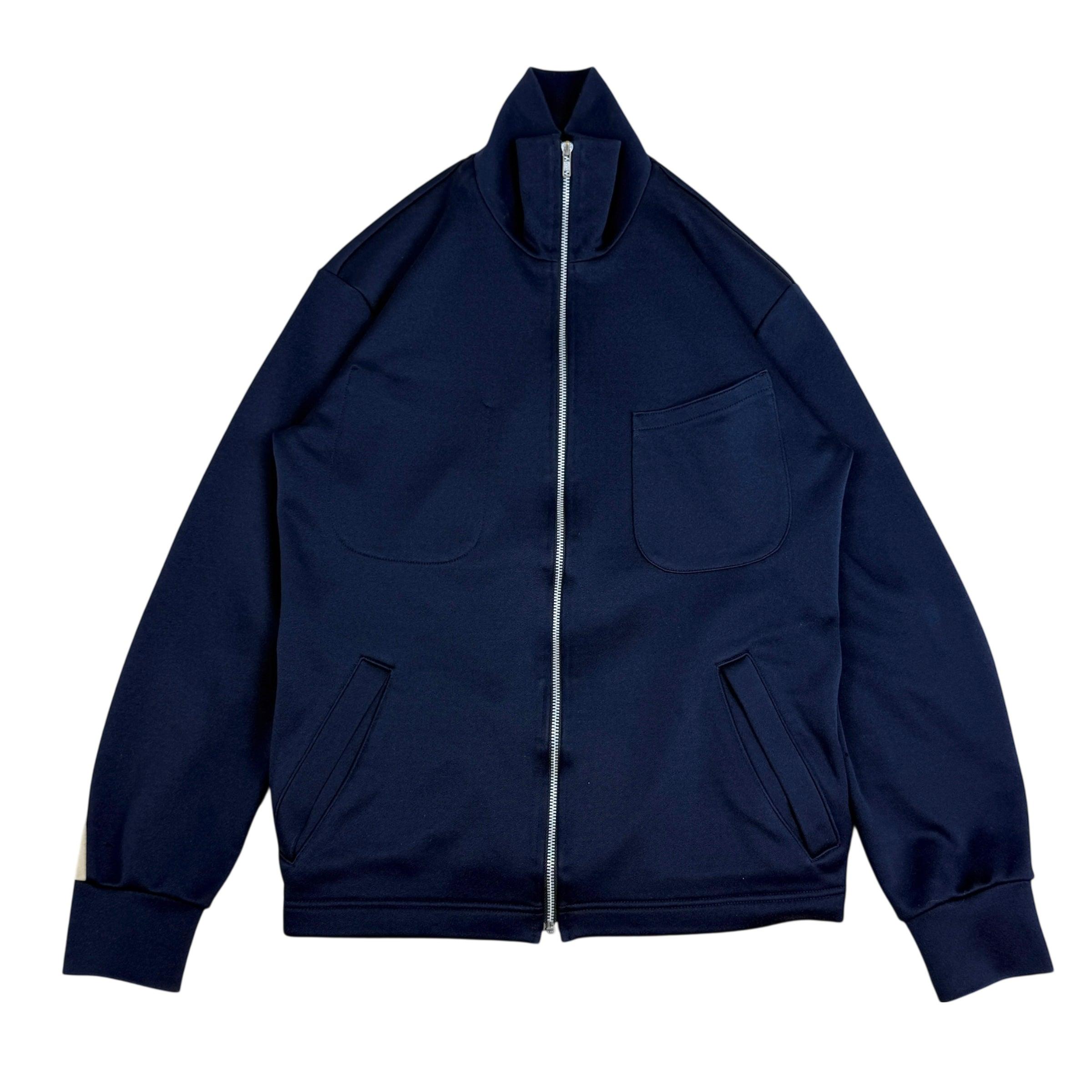 Comme Des Garçons Homme Plus 2004 ‘Permission Stop’ Track Jacket Navy/Cream (Fits S-M)