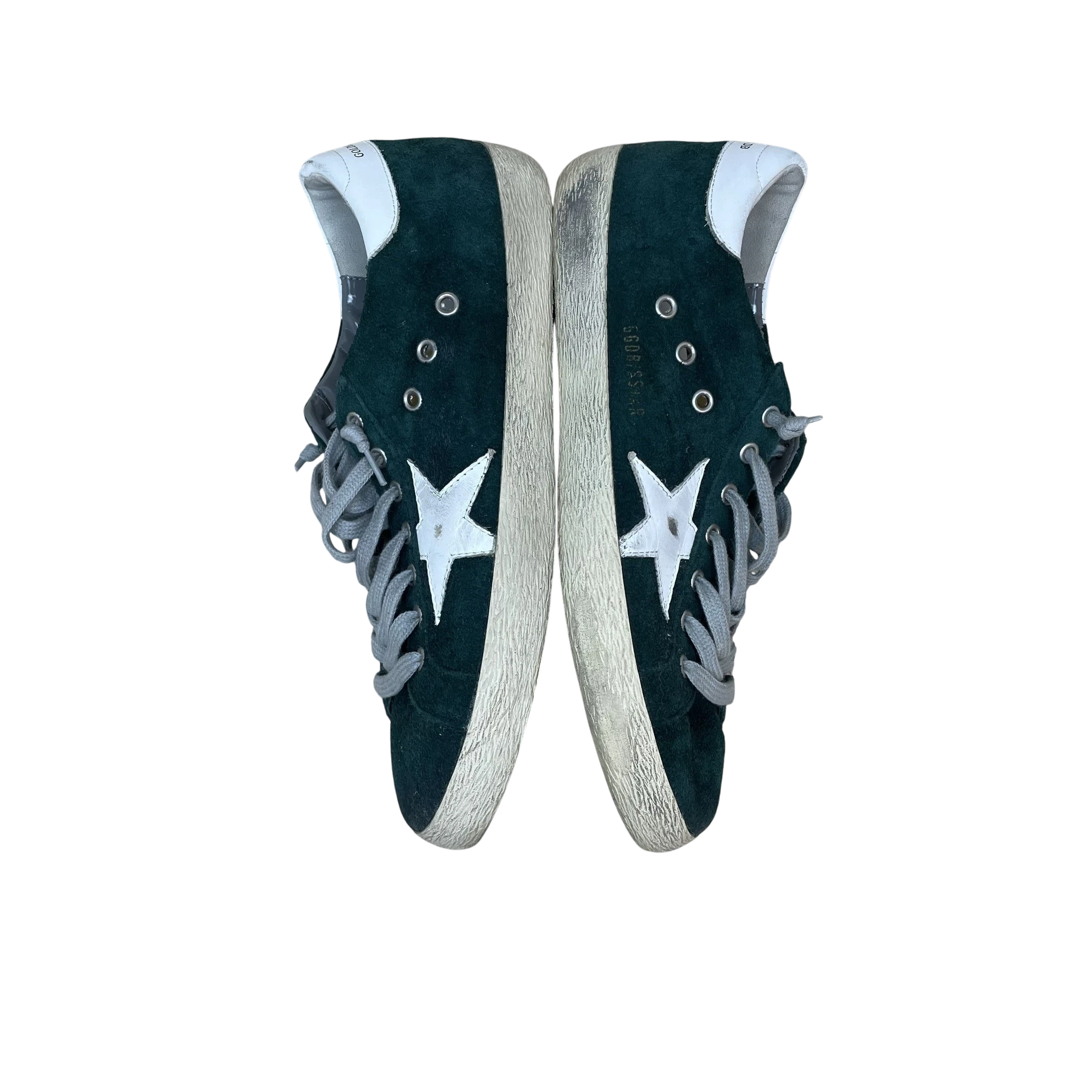 Golden Goose Suede Super Star Suede Sneakers Green (Size 43) thumbnail 5
