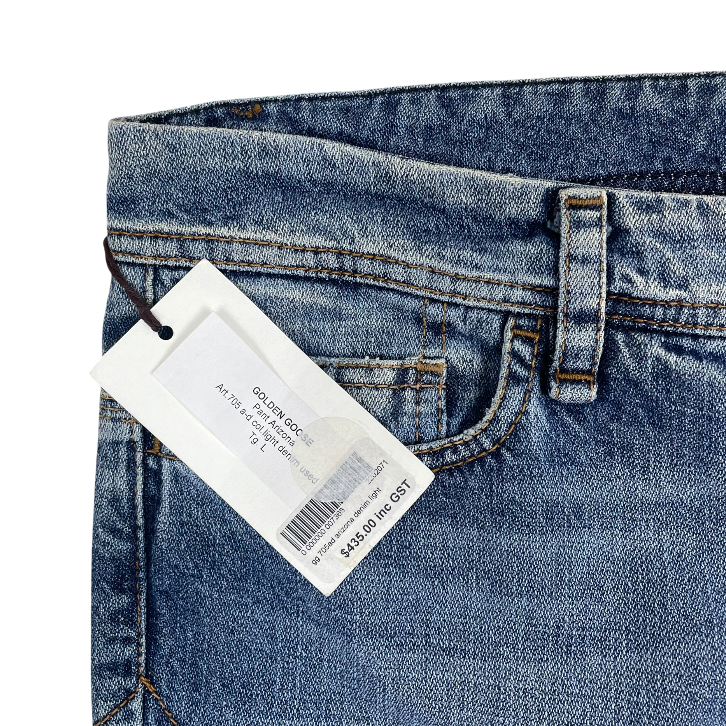 Golden Goose Light Wash Jeans (size 1) thumbnail 4