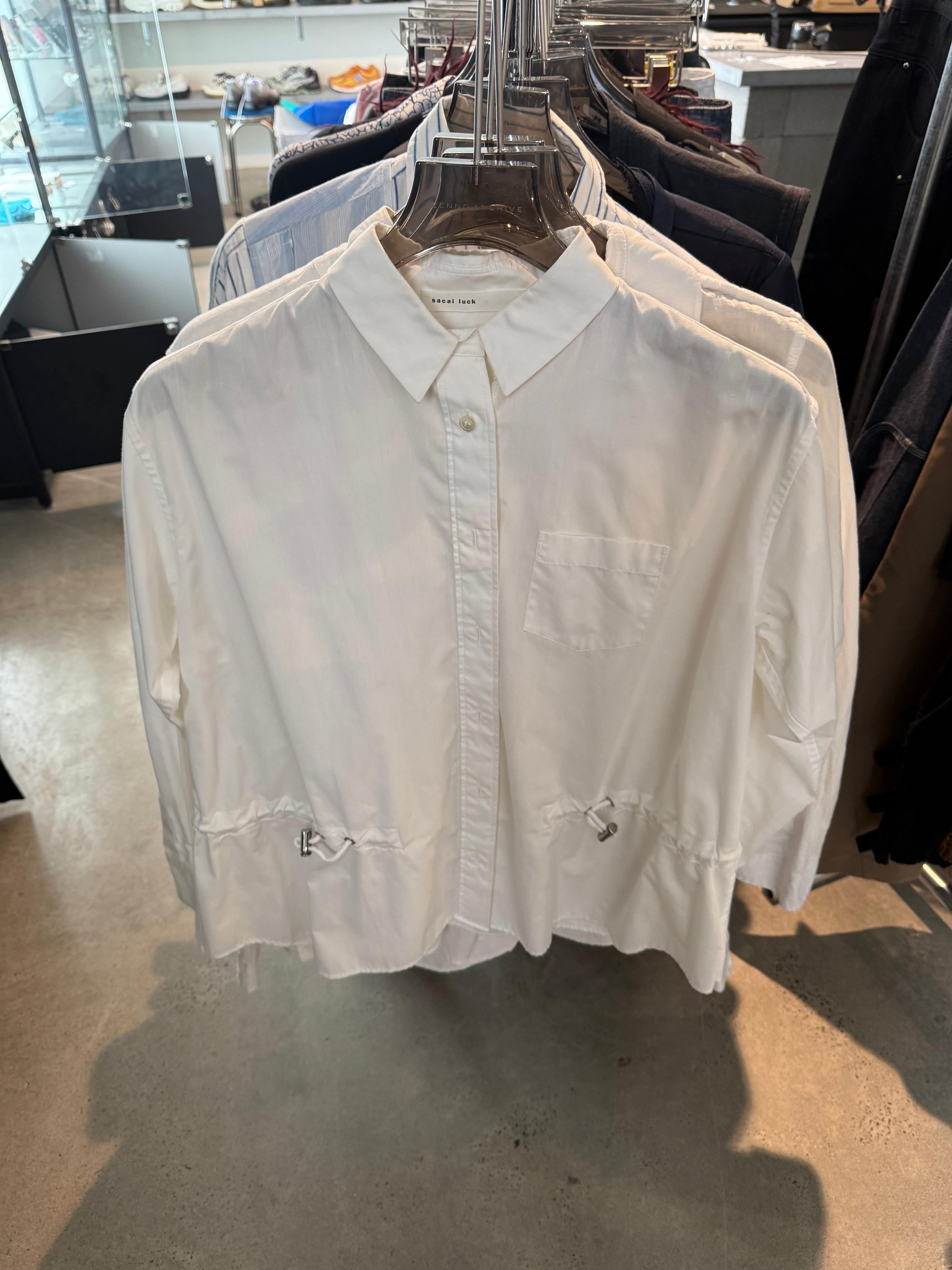 Sacai Luck Shirt White (Size 2)