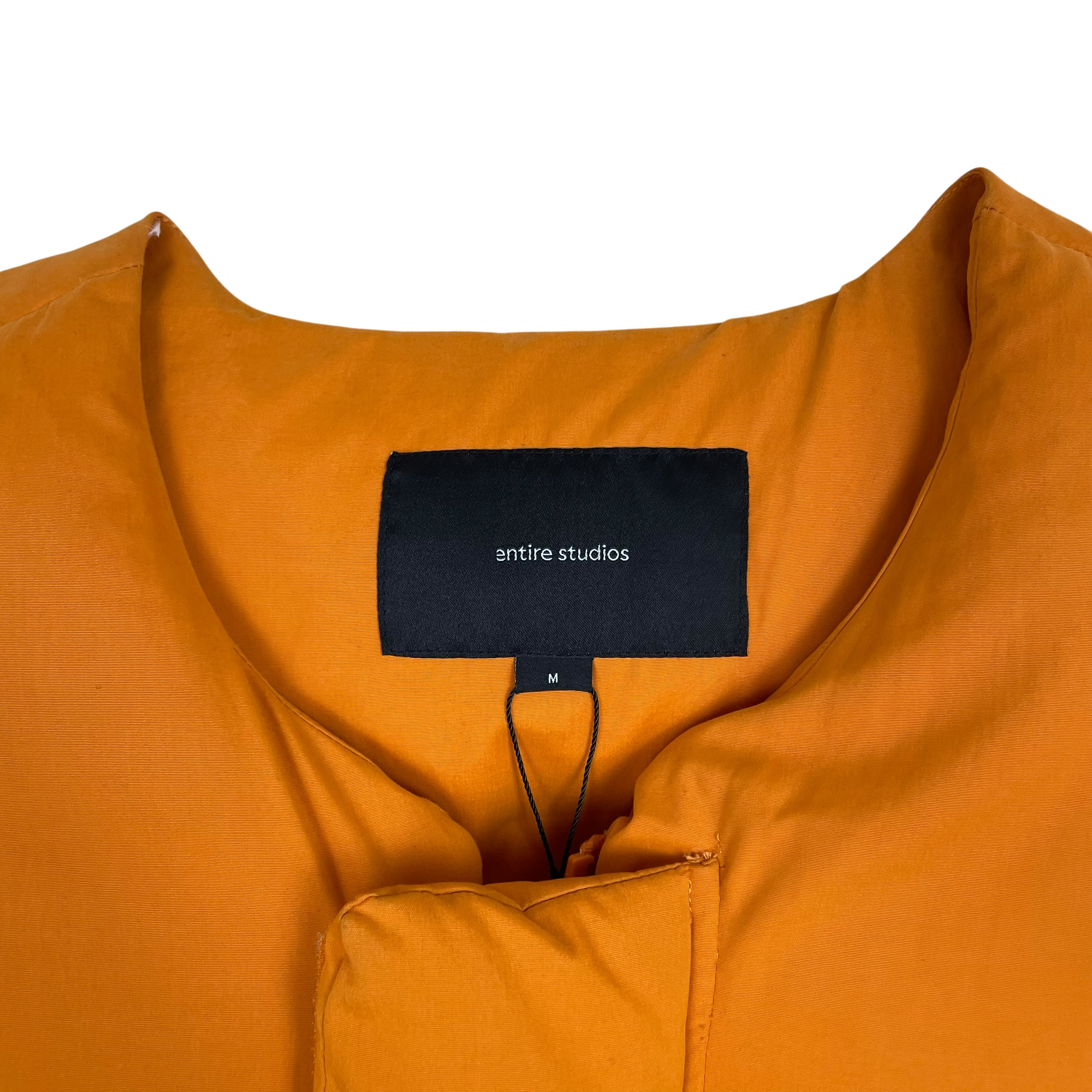 Entire Studios Down Pillow Vest Orange (Size M) thumbnail 2
