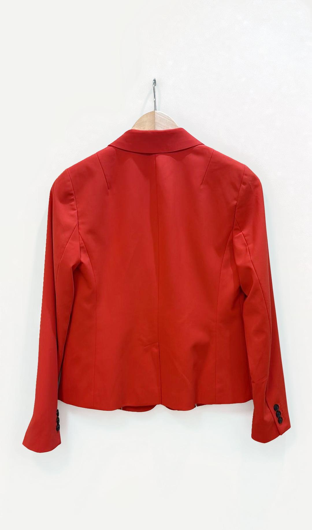 Banana Republic Red Blazer 4 thumbnail 3