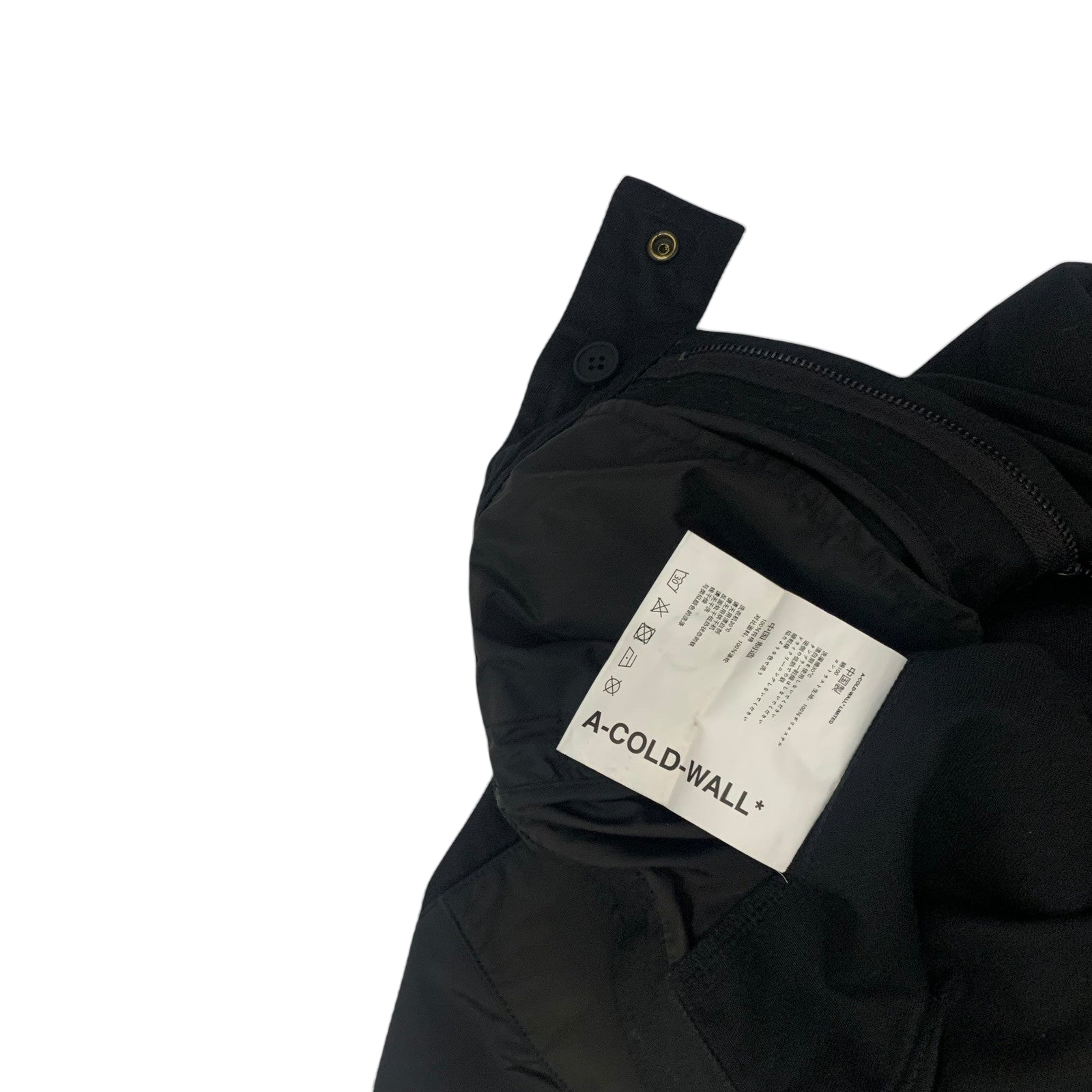 A-Cold-Wall Black Strata Cargo Shorts Black (Size M) thumbnail 6
