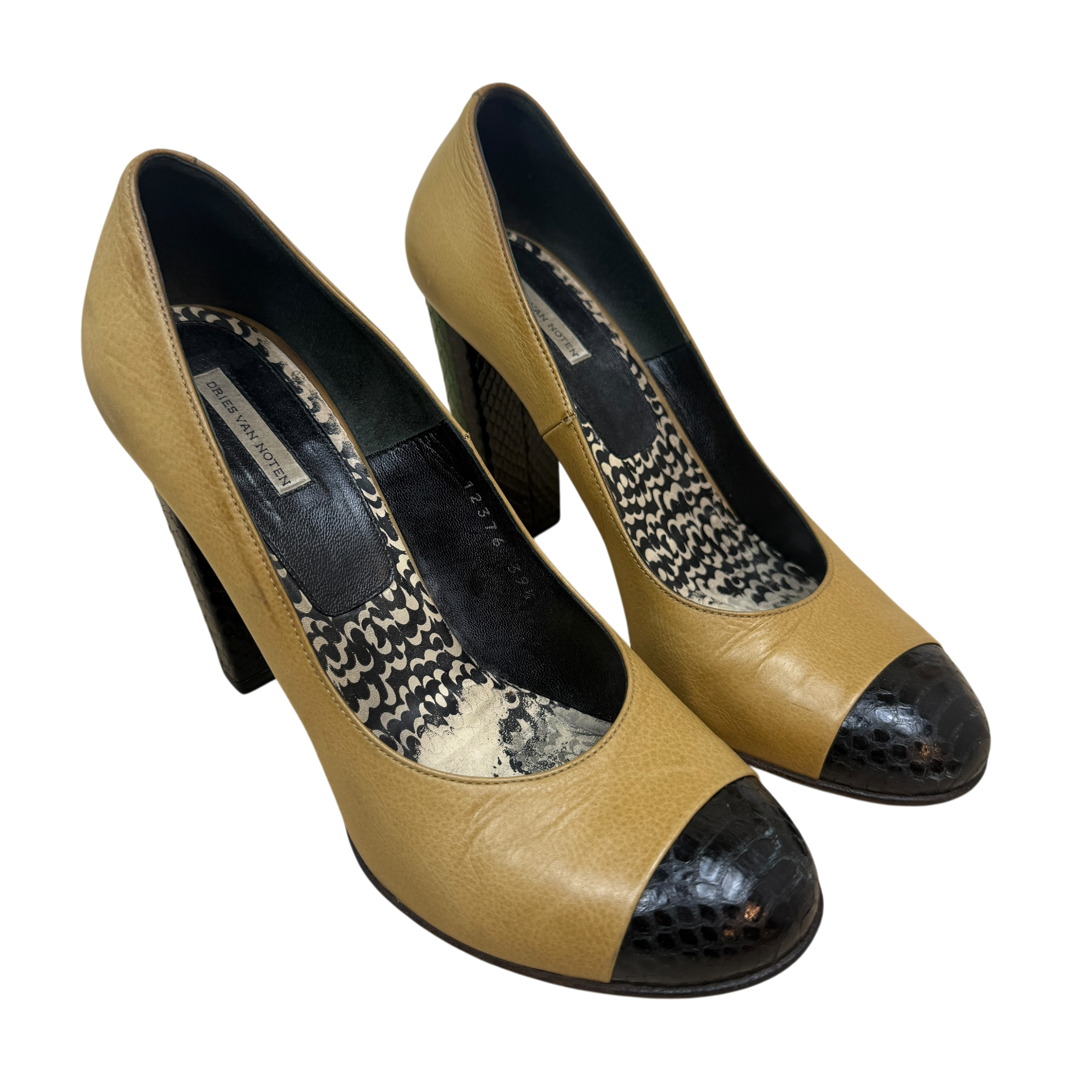 Dries Van Noten Exotic Leather Heels (Size EU39.5) thumbnail 9