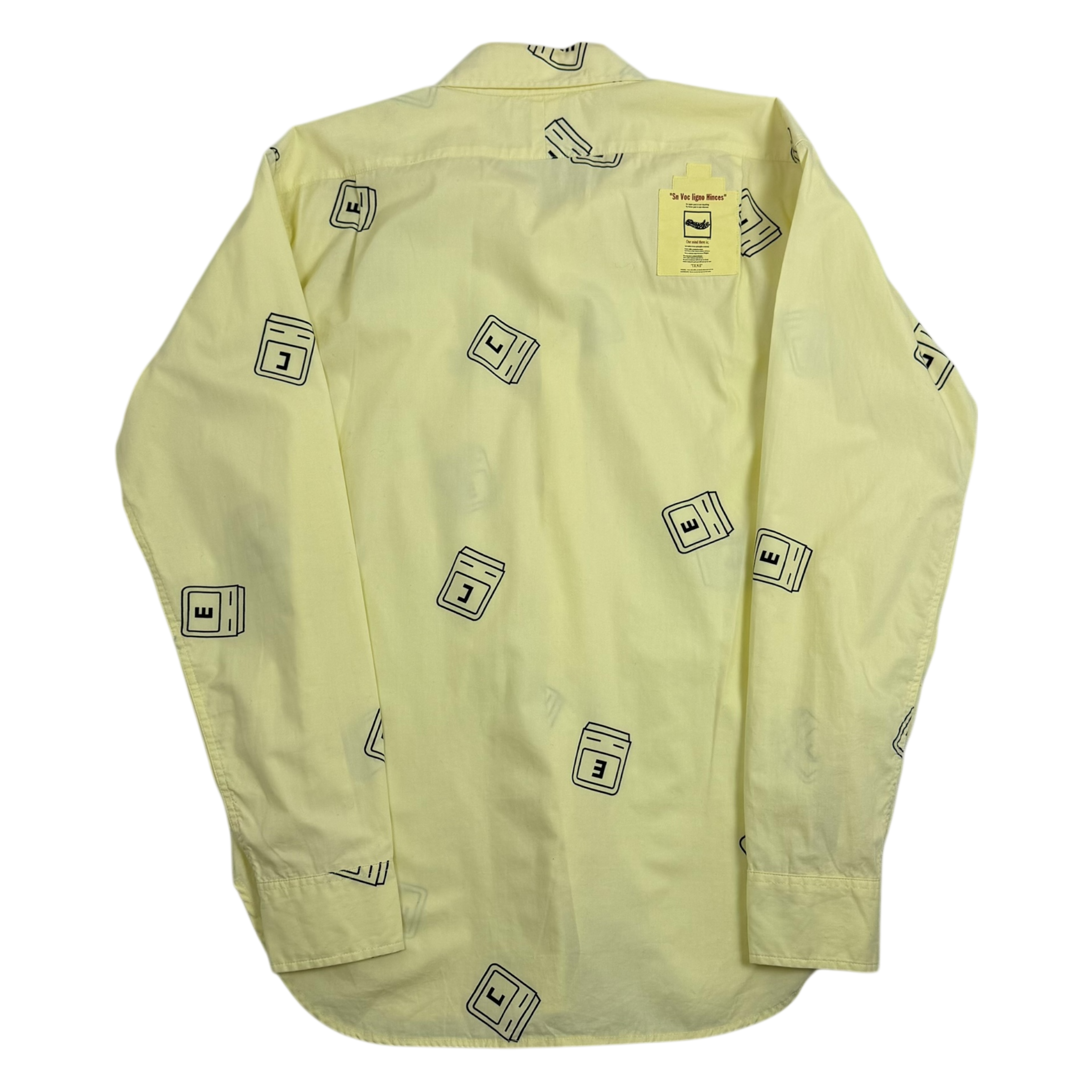 Cav Empt Graphic Block Shirt Yellow (Fits S-M) thumbnail 3