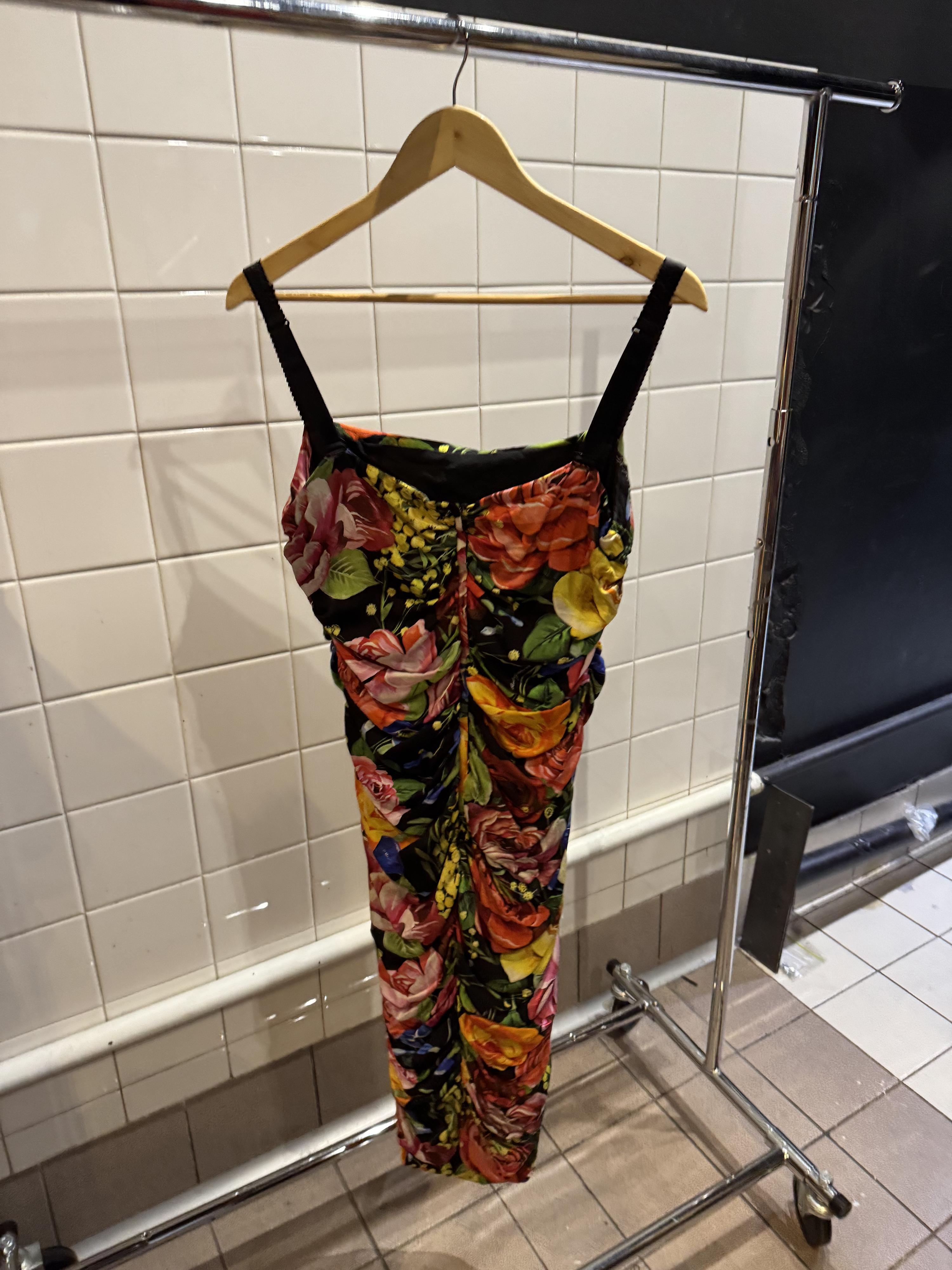 dolce & gabbana bodycon dresses - womens 12
