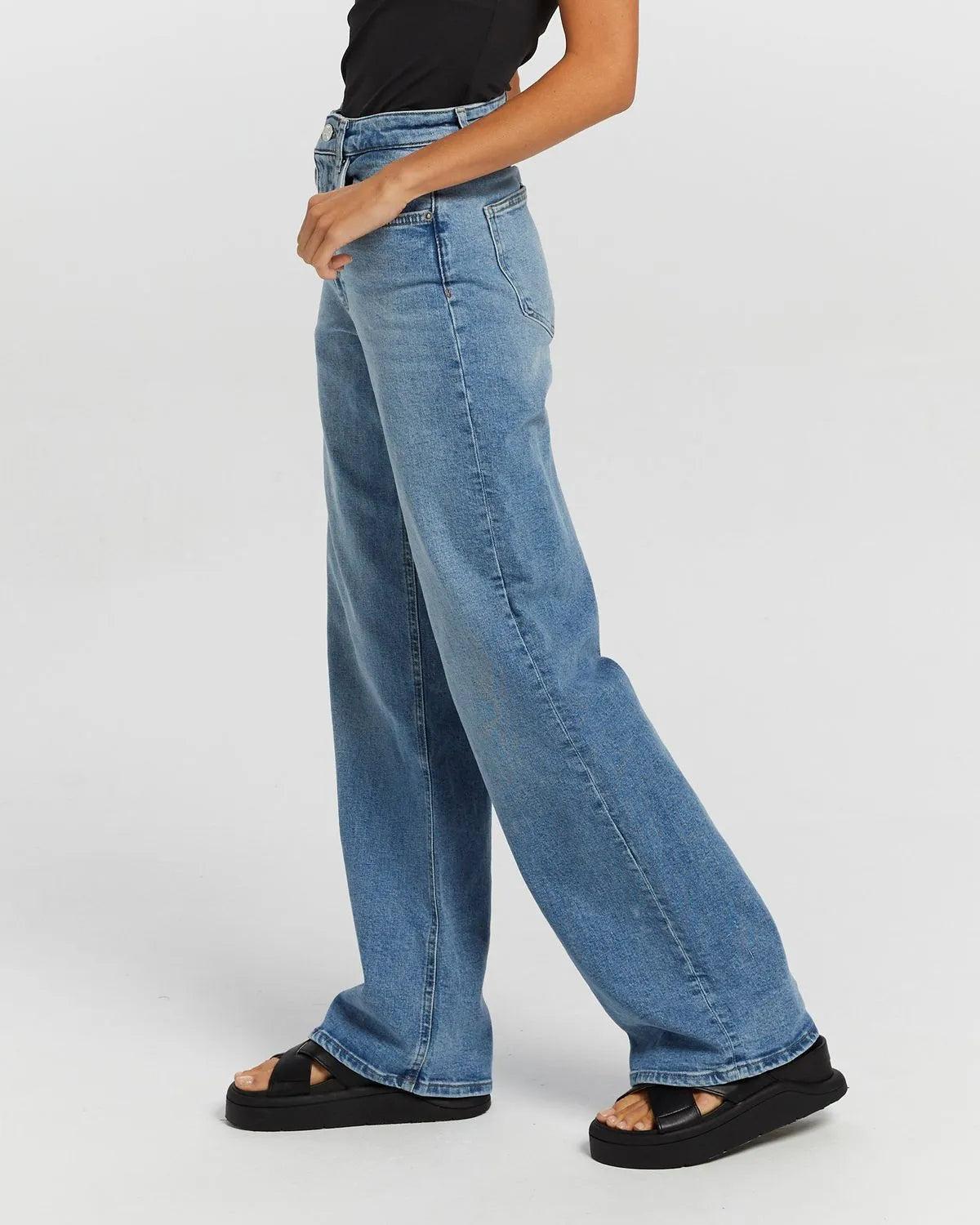 Juicy Wide Light Blue Jeans - 29/32 thumbnail 4