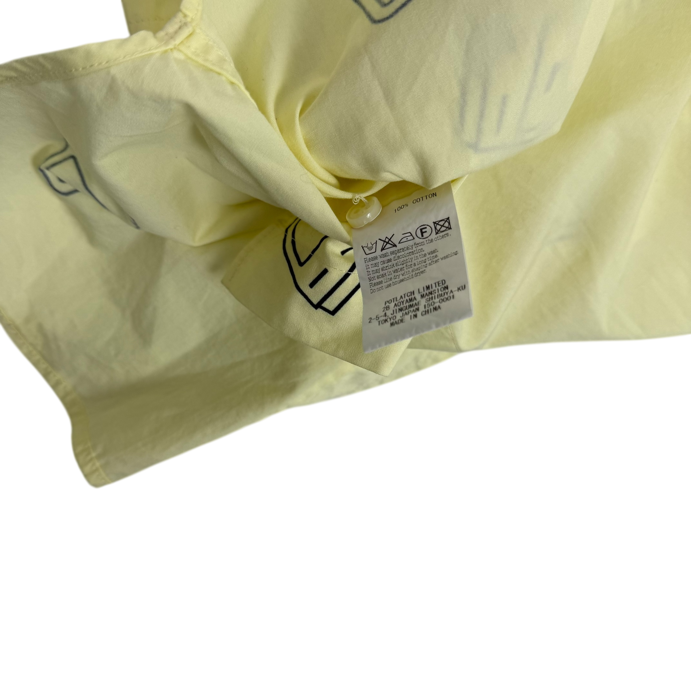 Cav Empt Graphic Block Shirt Yellow (Fits S-M) thumbnail 5