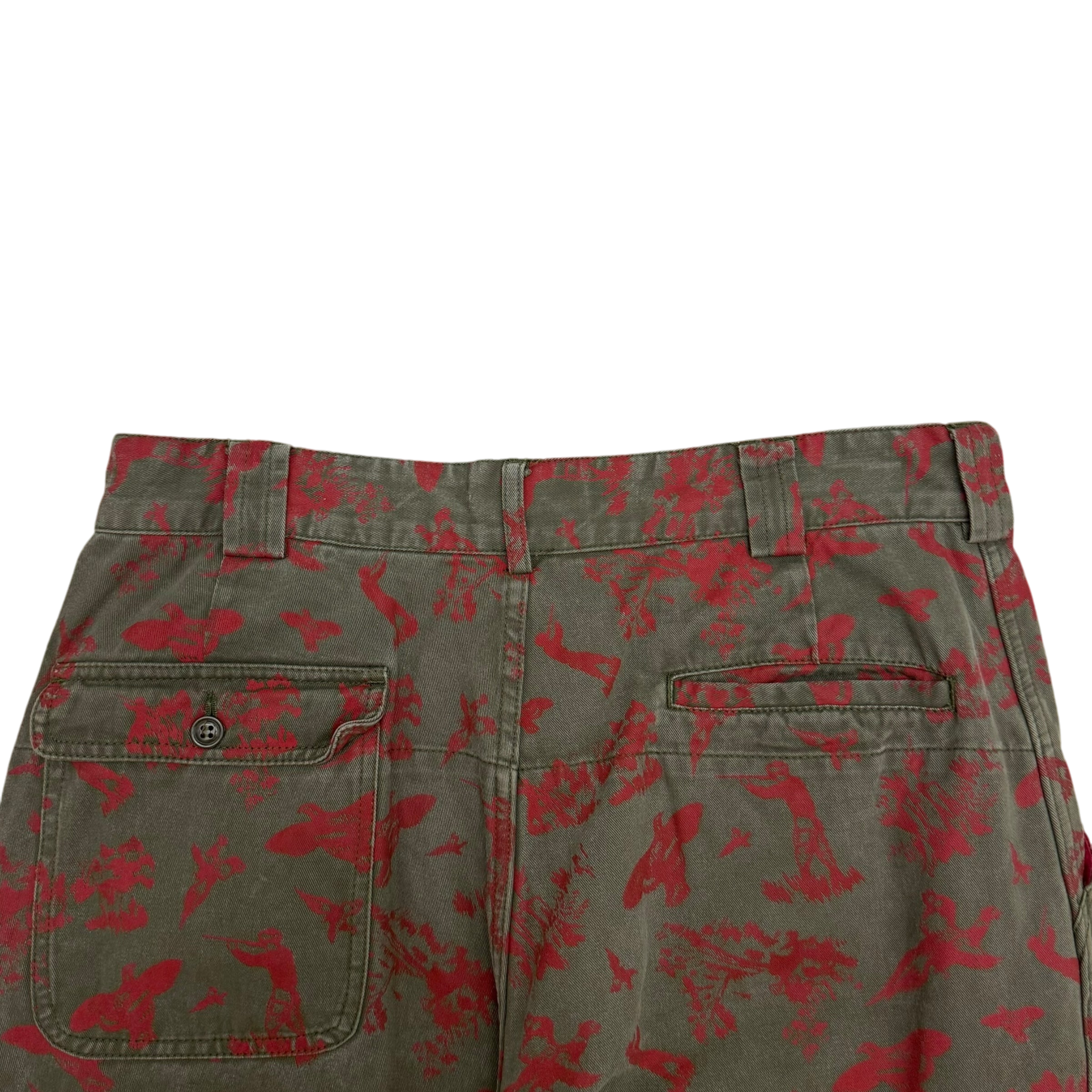 South2 West8 Fatigue Pants Green / Red (Size L) thumbnail 4