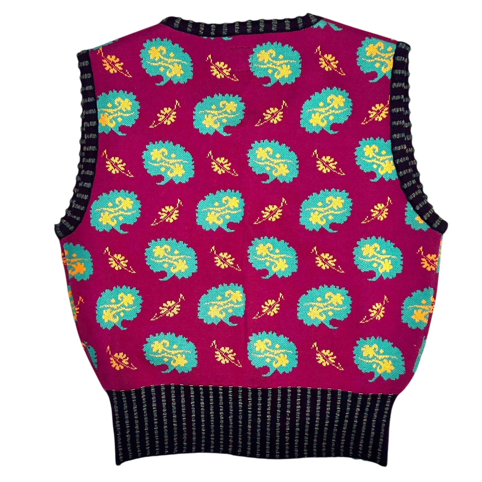 Sasquatchfabrix Flower Knit Vest (Size L) thumbnail 2