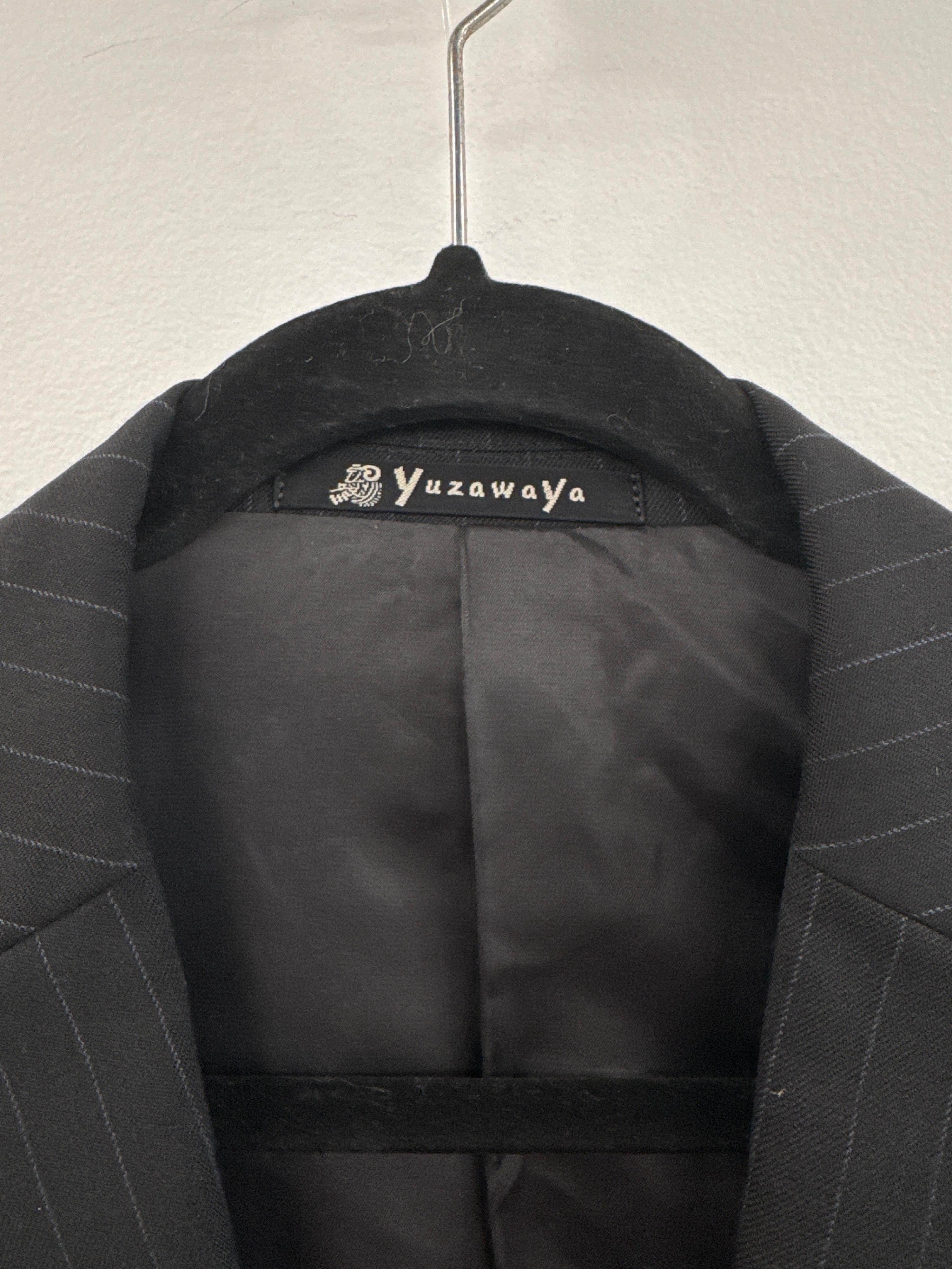 YUZAWAYA Black Striped Blazer S/B - Size M/L thumbnail 4