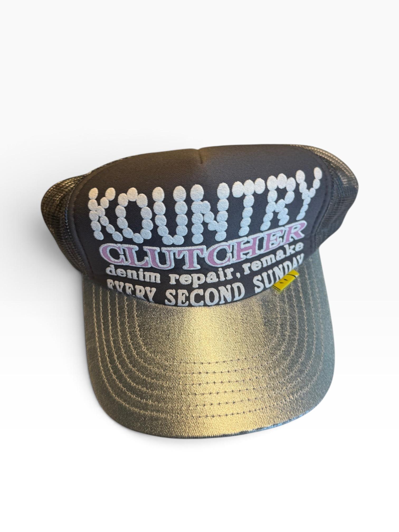 Kapital Kountry Clutcher Mesh Trucker Cap Silver (Size O/S)