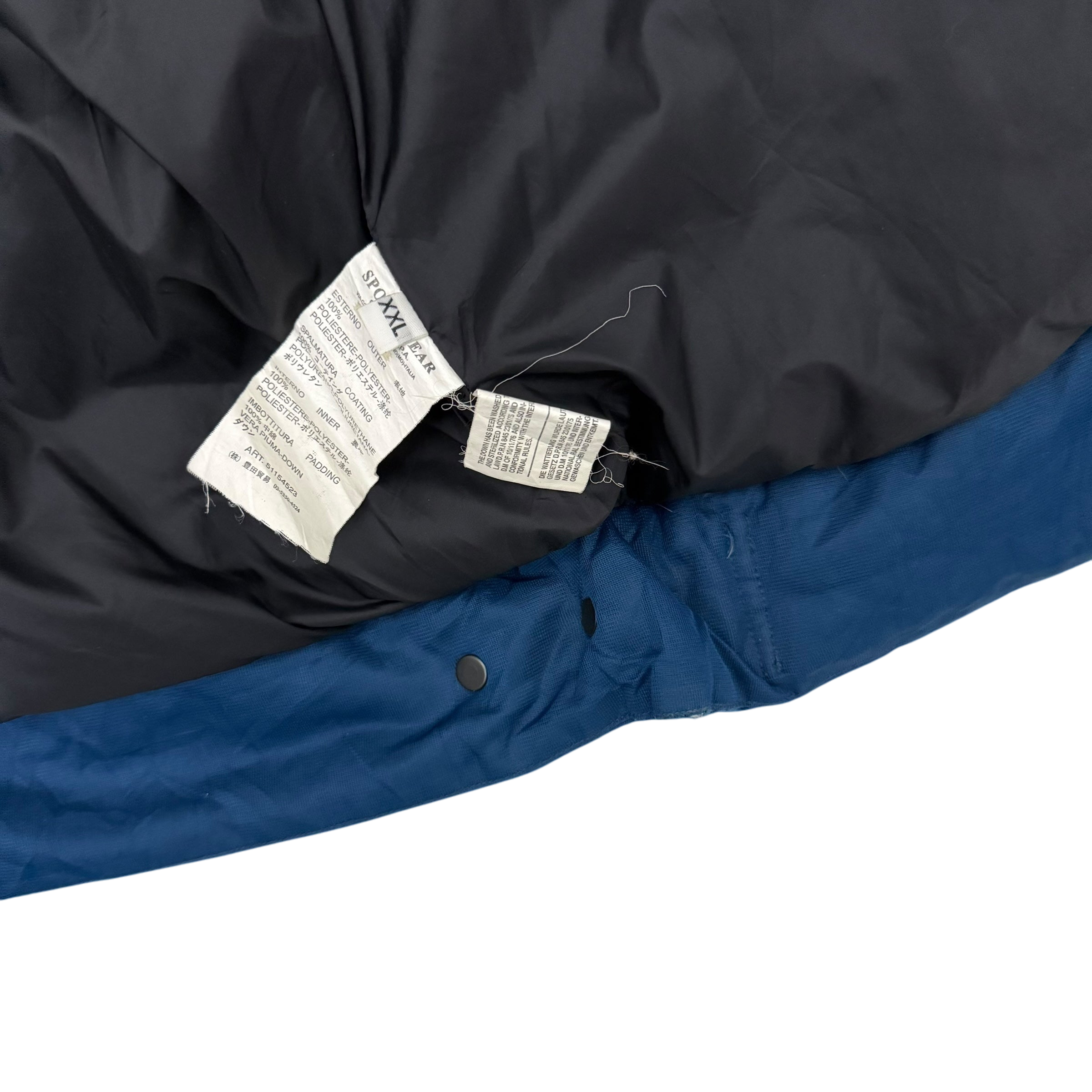 Stone Island AW 2009 Weatherproof Goose Down Jacket Blue (Size XXL) thumbnail 9