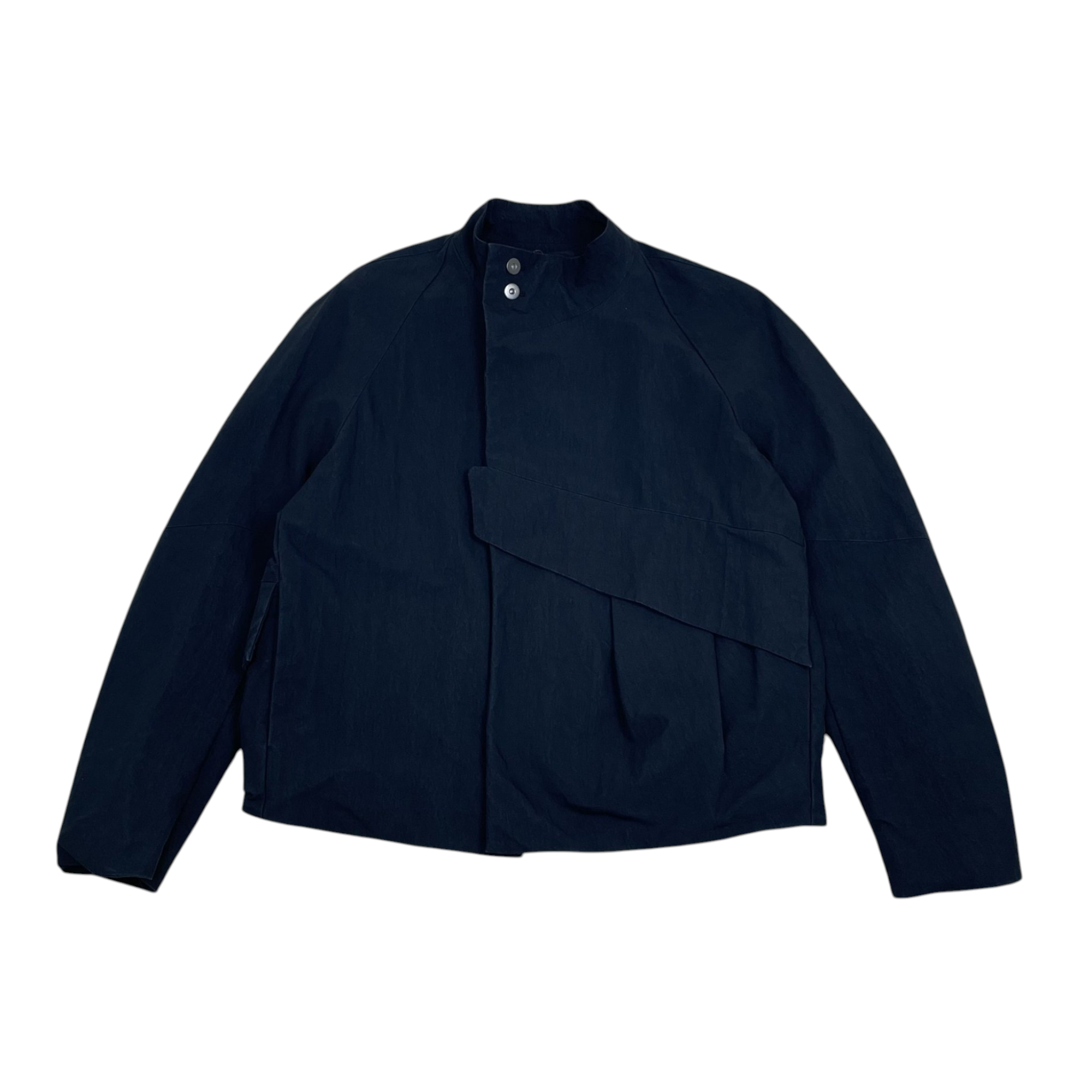 Common Divisor Vale Stand Collar Jacket Black (Size 2/M)