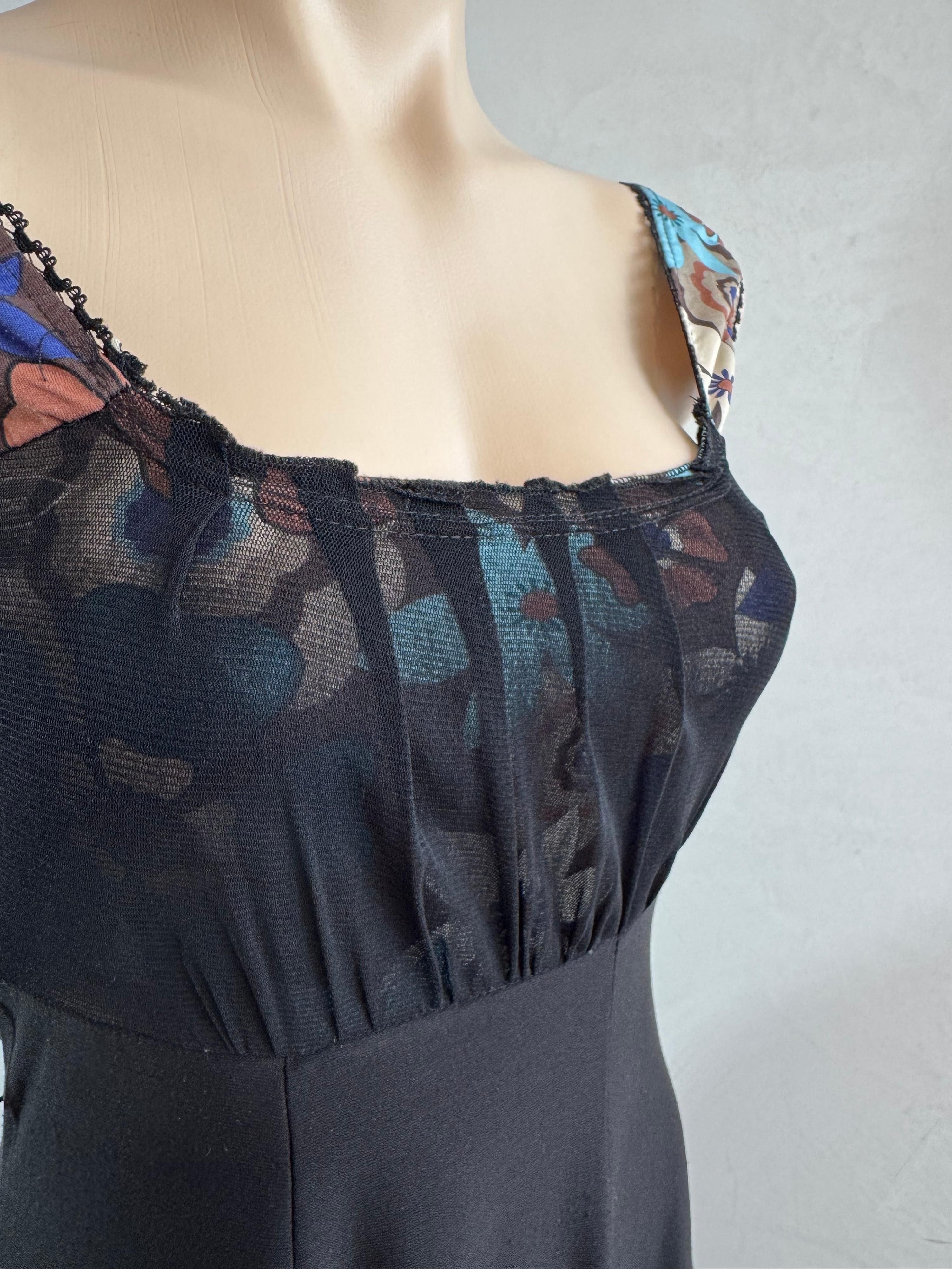 Vintage CKM mesh panel dress - size xs thumbnail 7