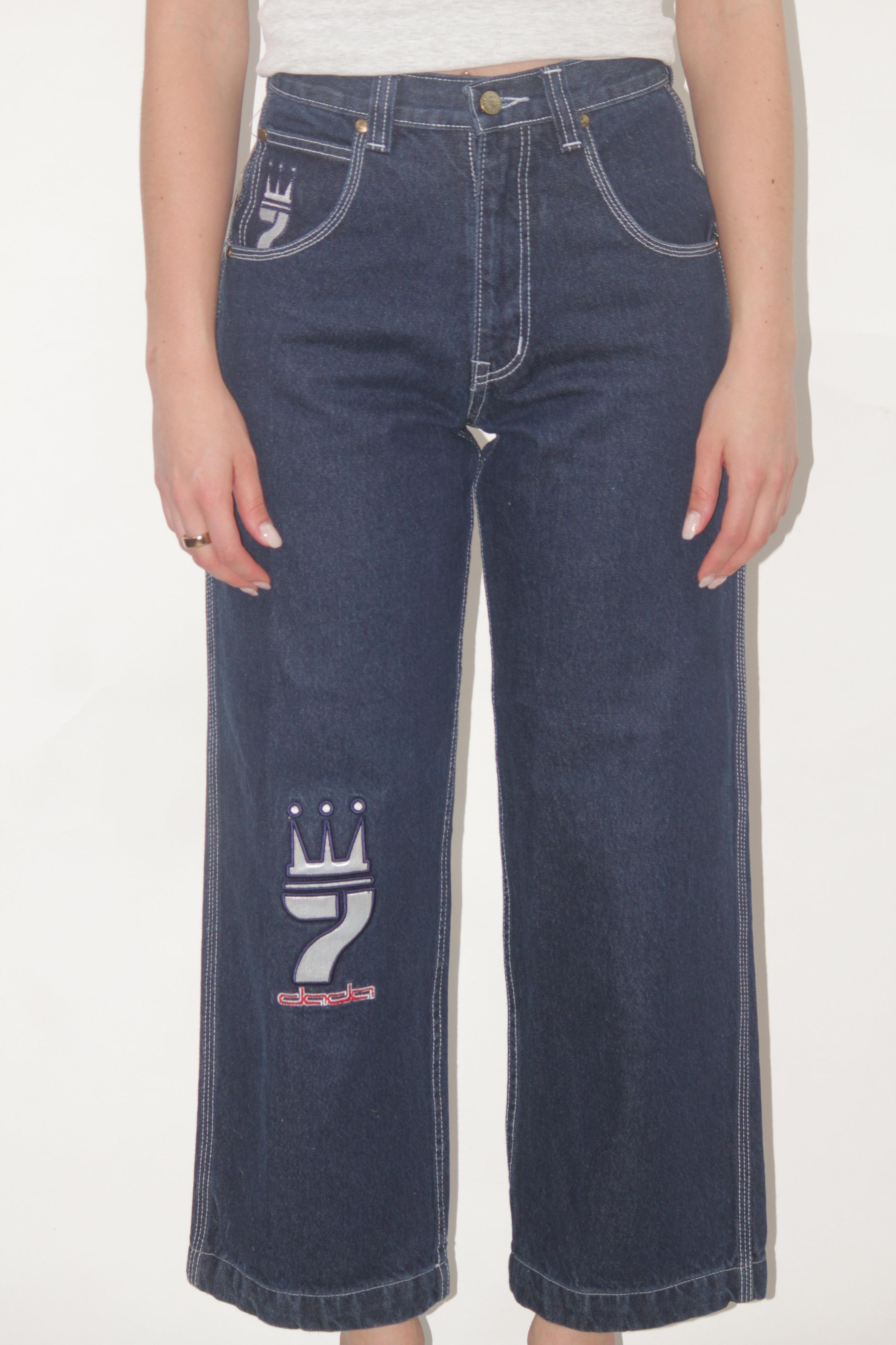 Dada Embroidered Jeans