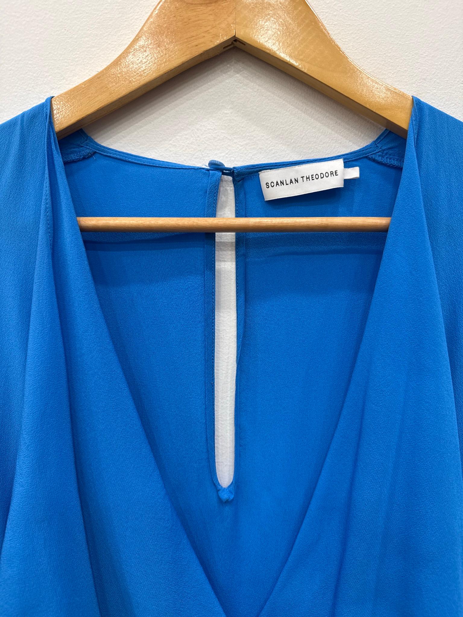 Scanlan Theodore Blue Maxi Dress thumbnail 4