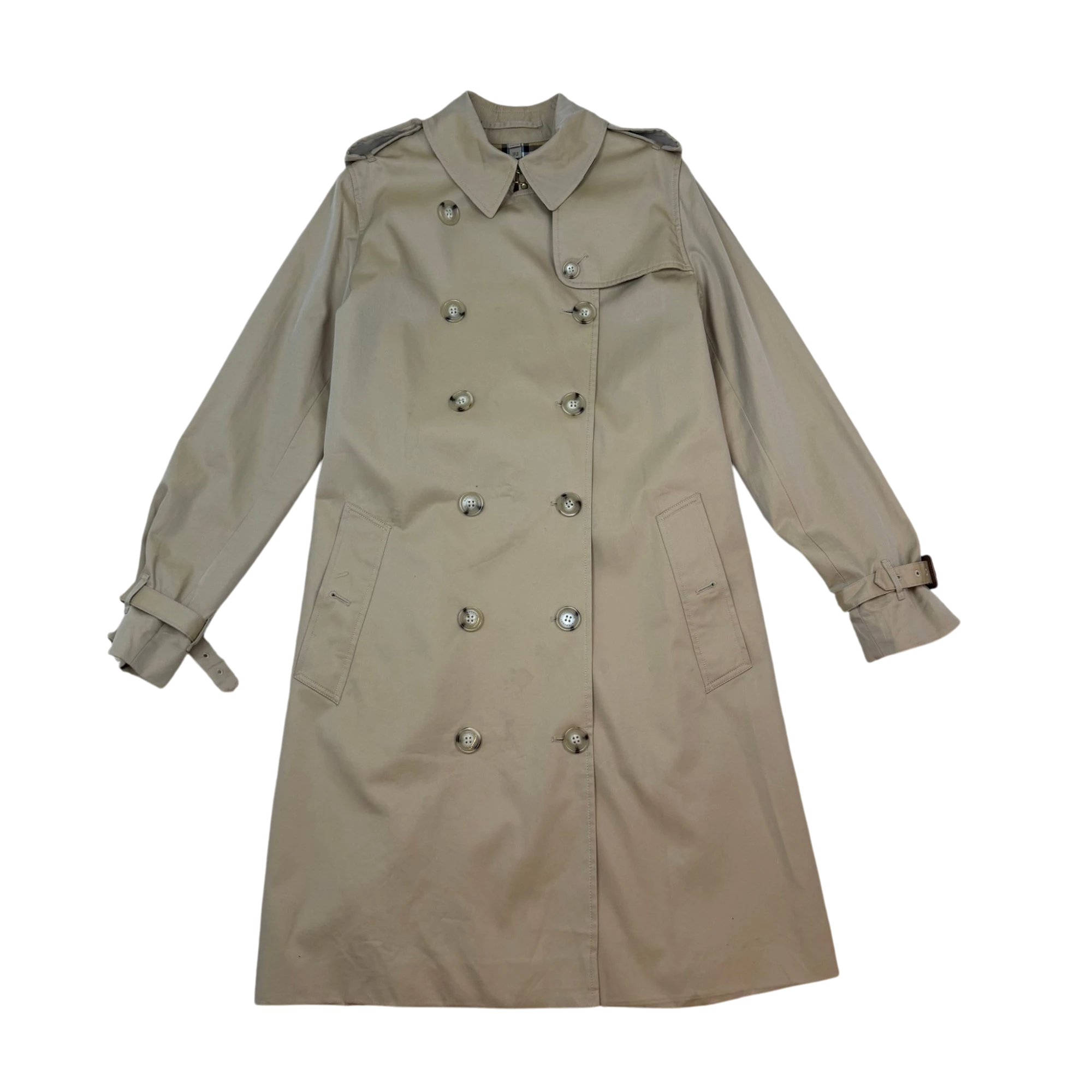 Burberry Kensington Trench Coat Beige (Size 12)