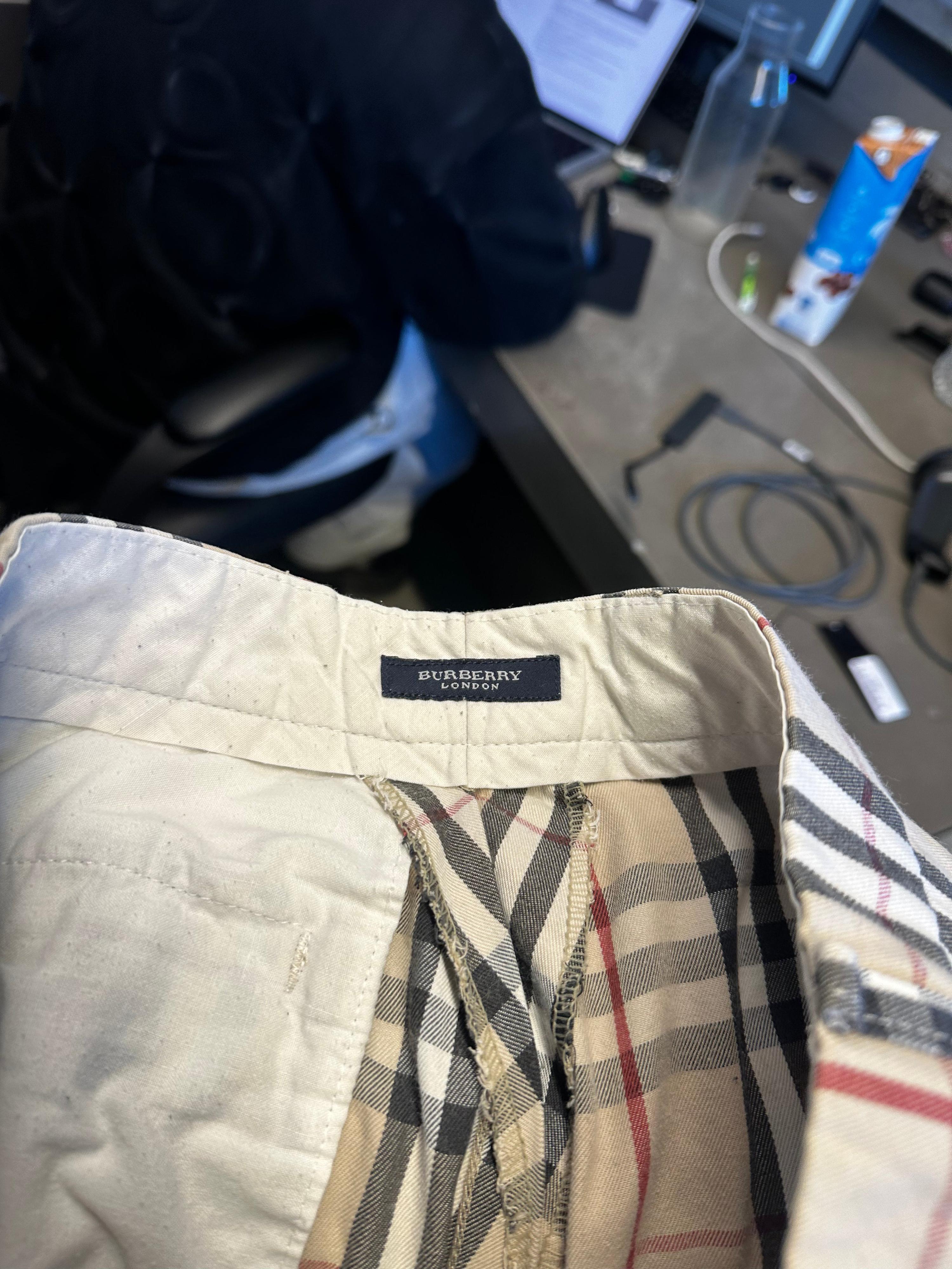 Burberry Vintage Nova Check Trousers Beige (Fits 30”-32”) thumbnail 2