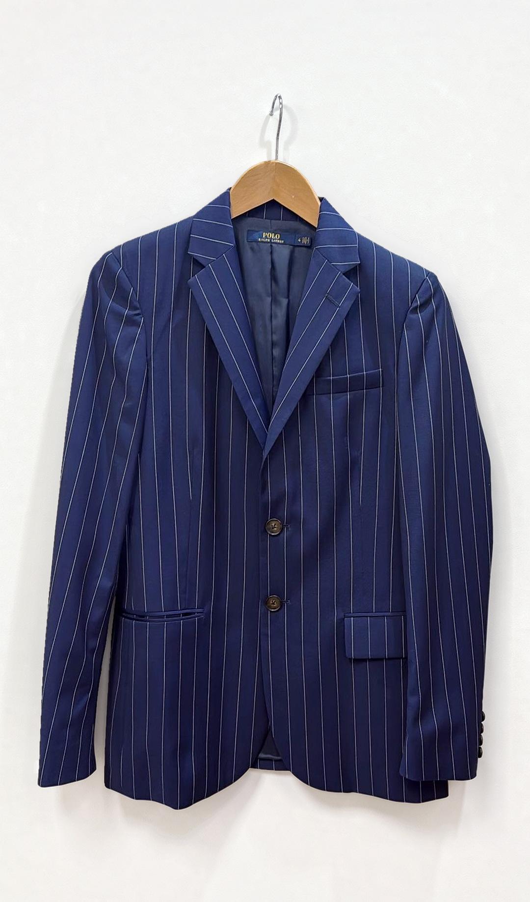 Polo Ralph Lauren Blue Pinstripe Blazer 4