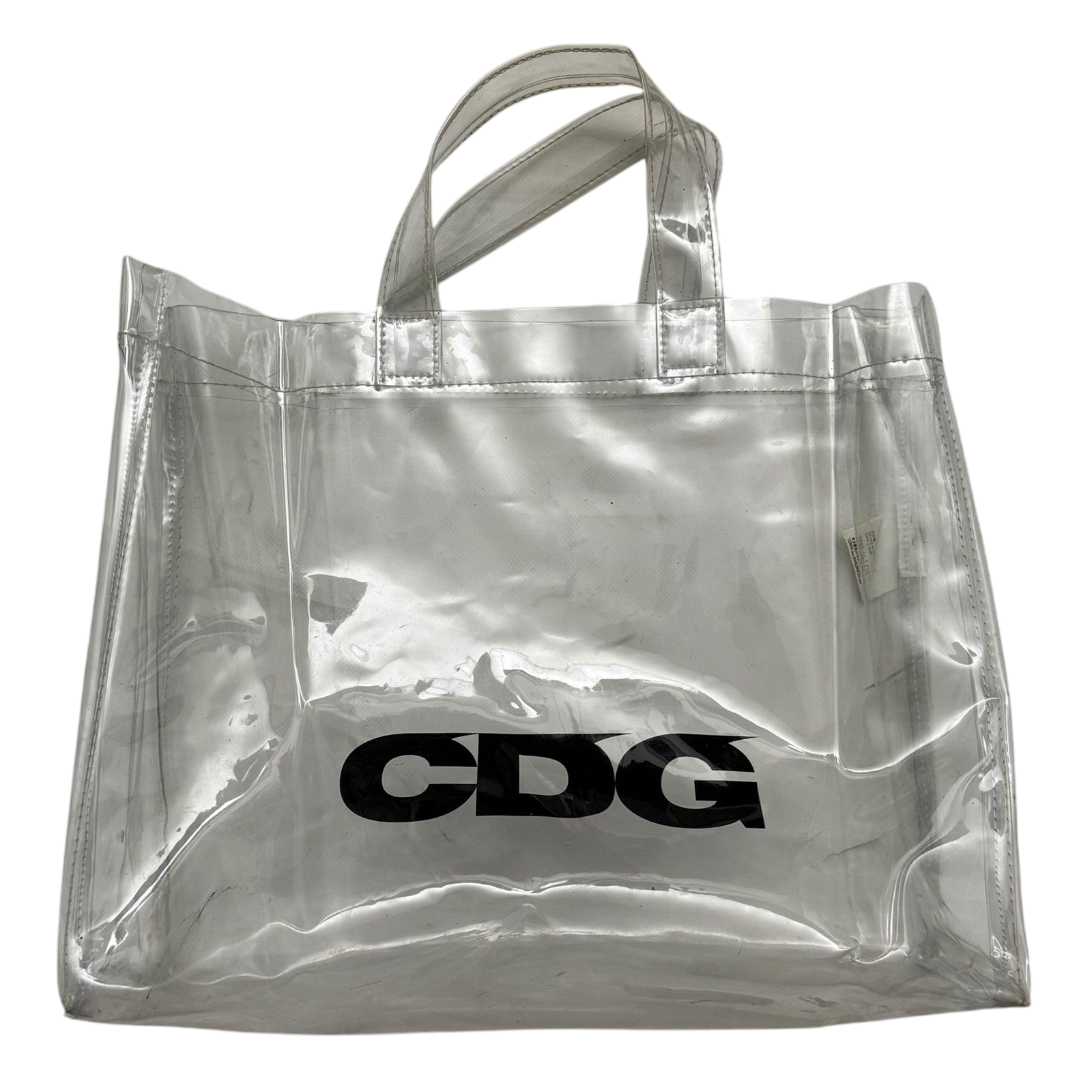 Comme des Garçons Clear Vinyl PVC Tote Bag