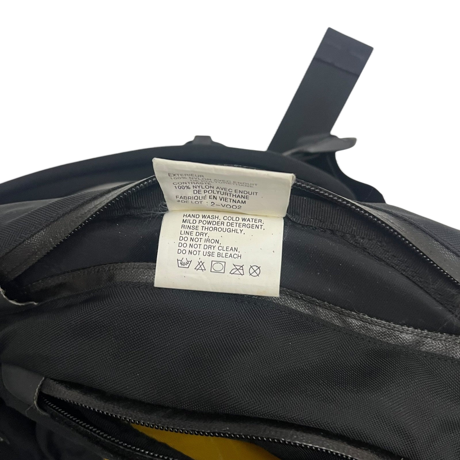 Arc'teryx Vintage Quiver Crossbody Bag Black/Yellow thumbnail 8