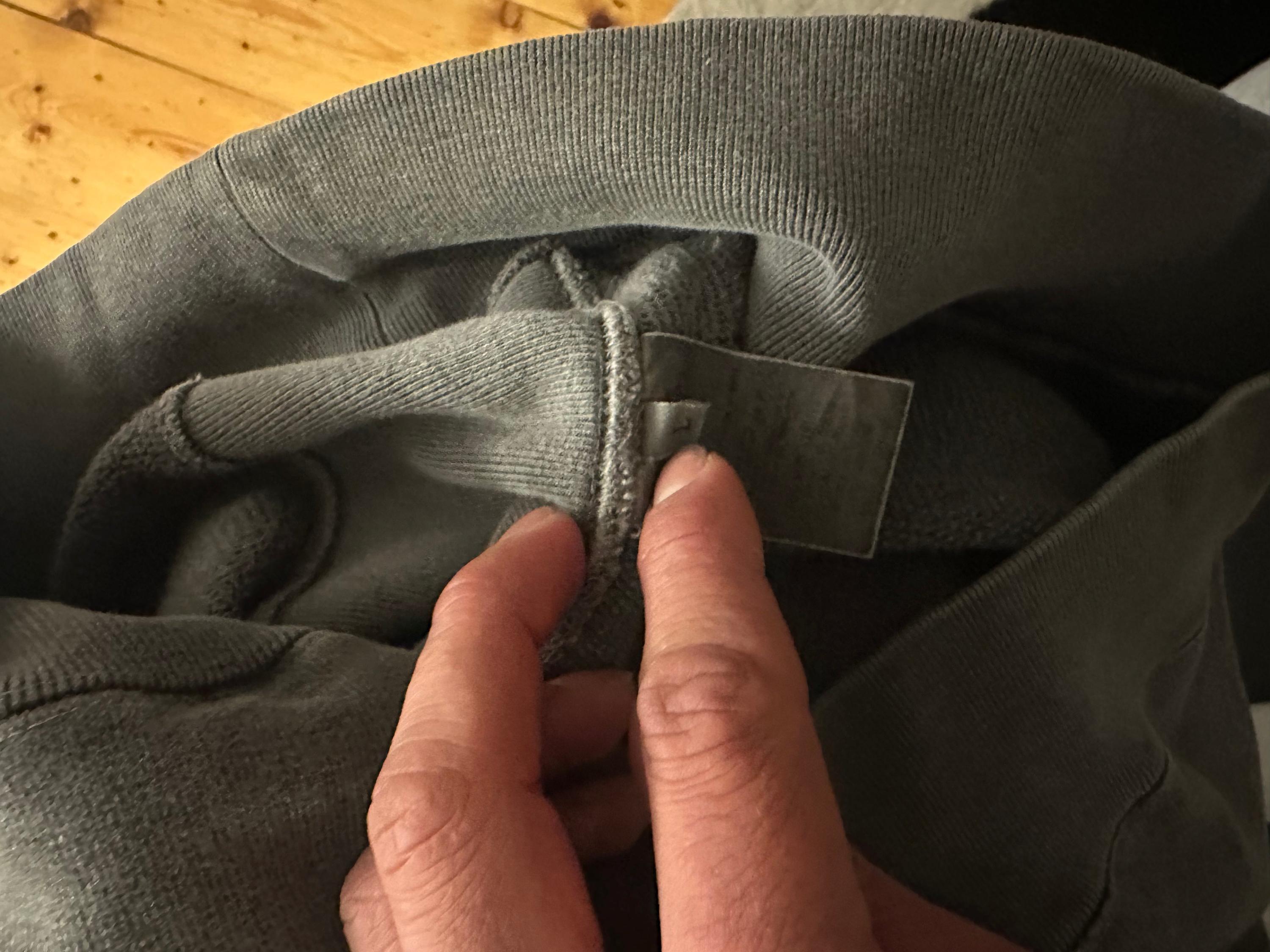 Cav Empt 2019 Overdyed Hoodie Washed Grey (Fits L-XL) thumbnail 2
