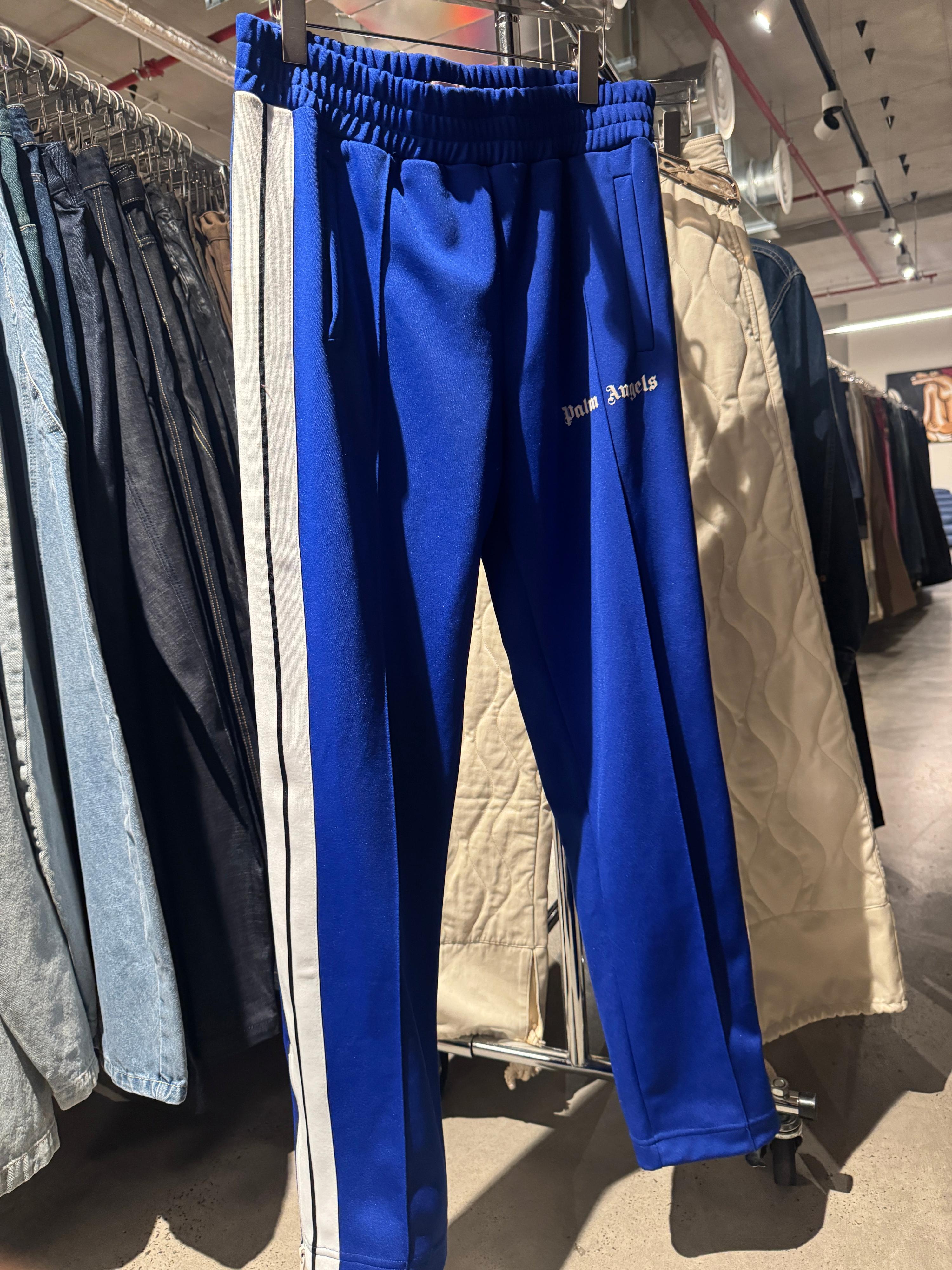 Palm Angels Classic Track Pants Royal Blue (Size L)