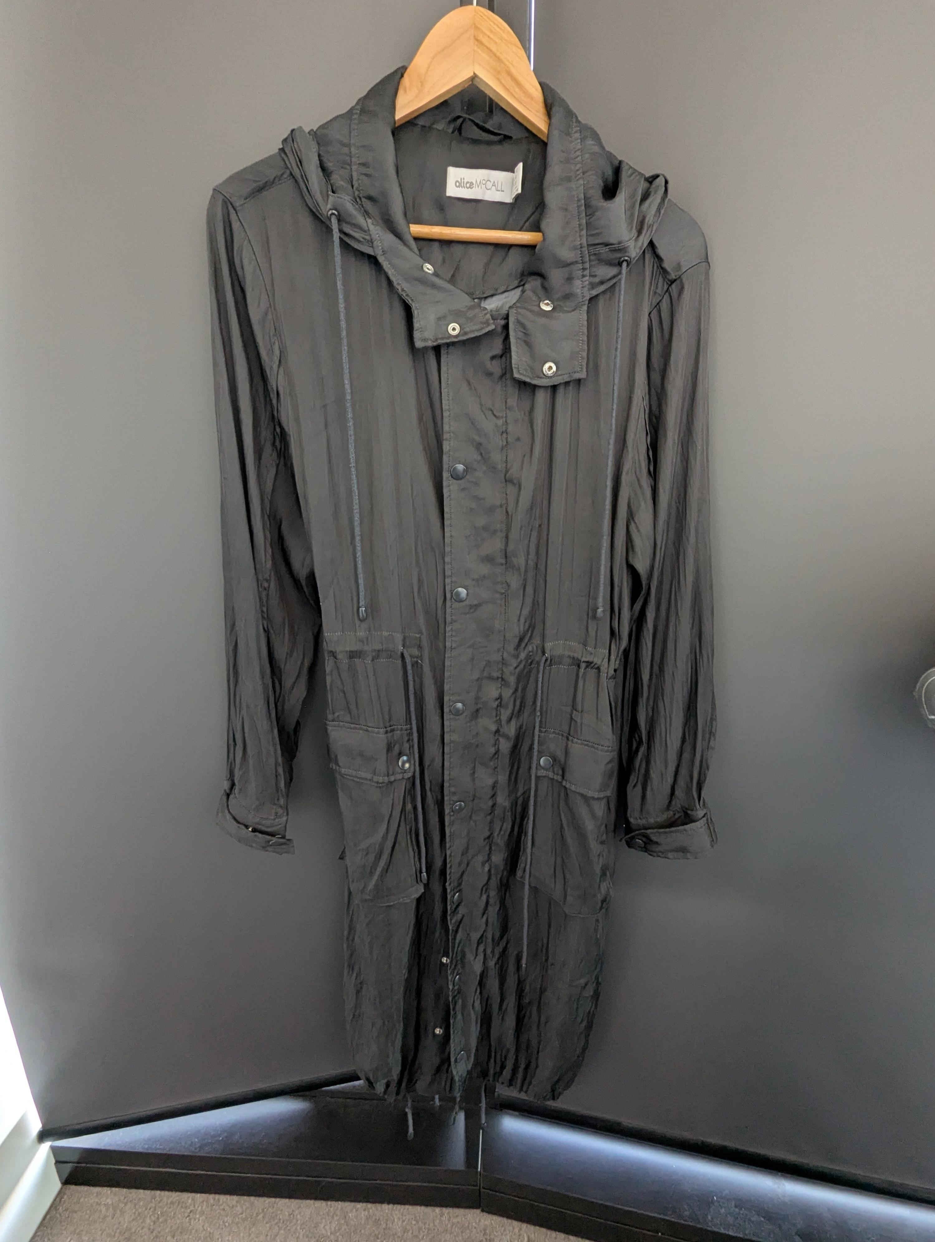 Alice McCall Charcoal Trench 10