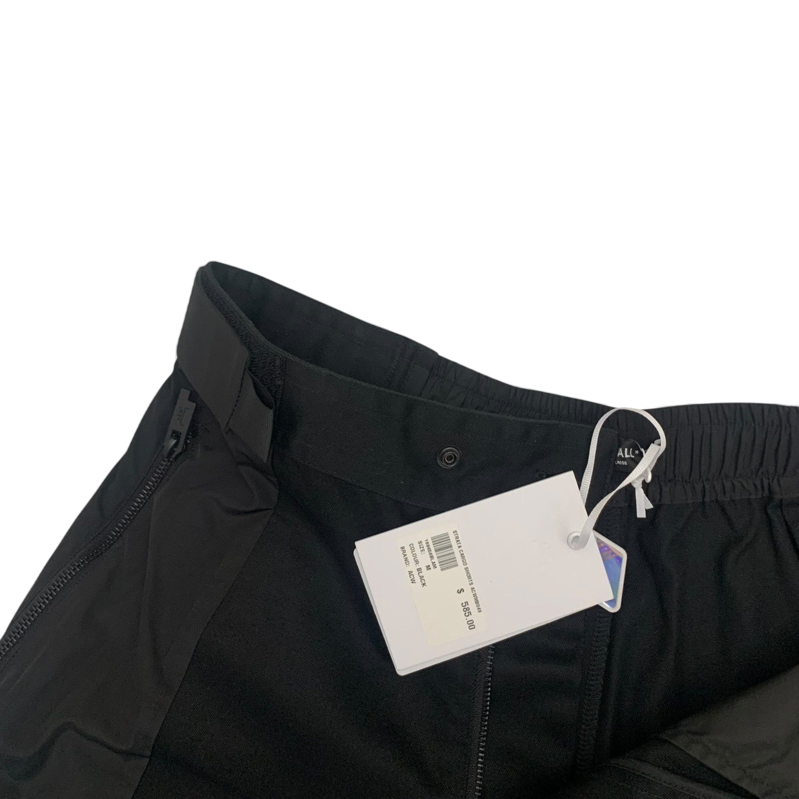 A-Cold-Wall Black Strata Cargo Shorts Black (Size M) thumbnail 4