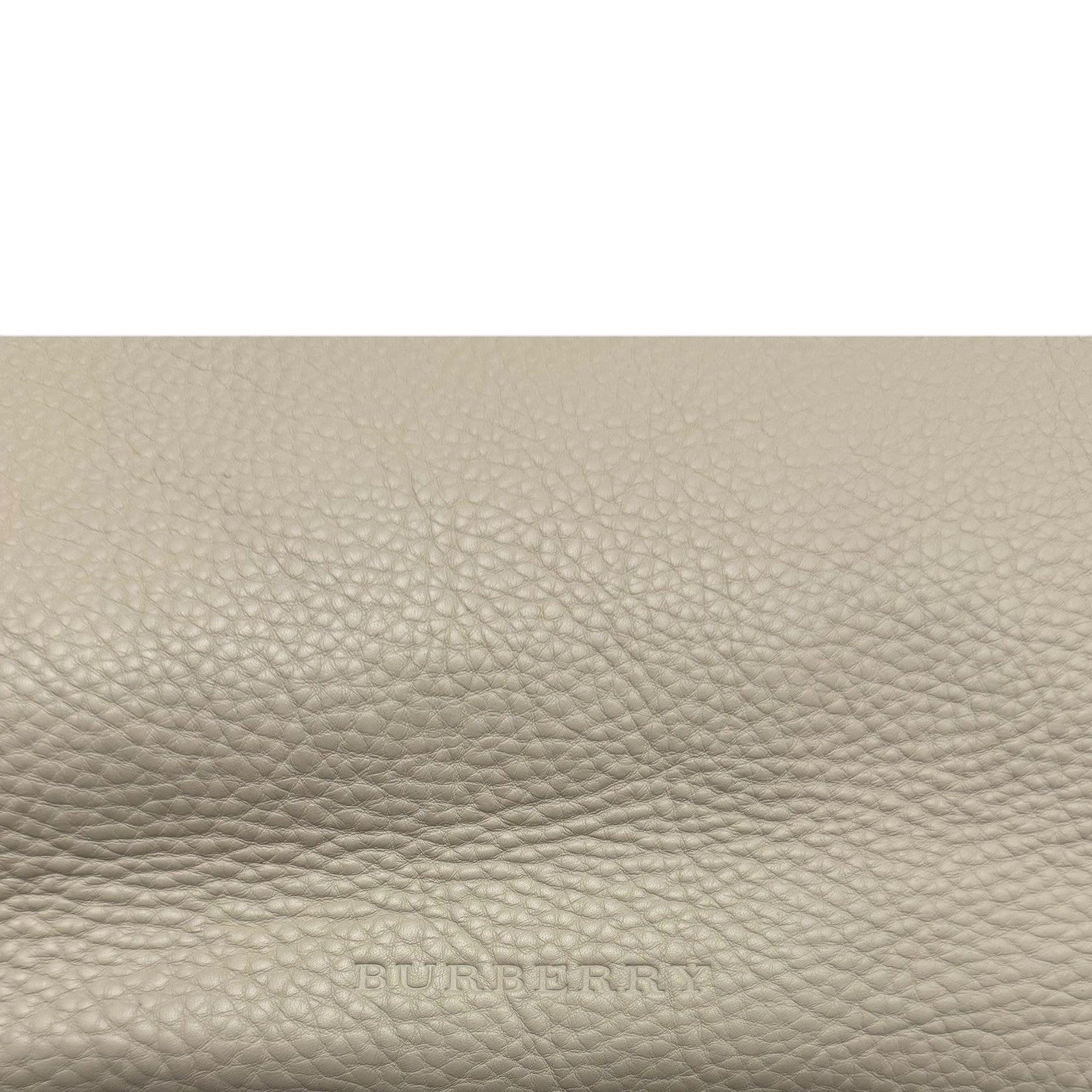 Burberry Grainy Leather Shoulder Bag Cream thumbnail 7