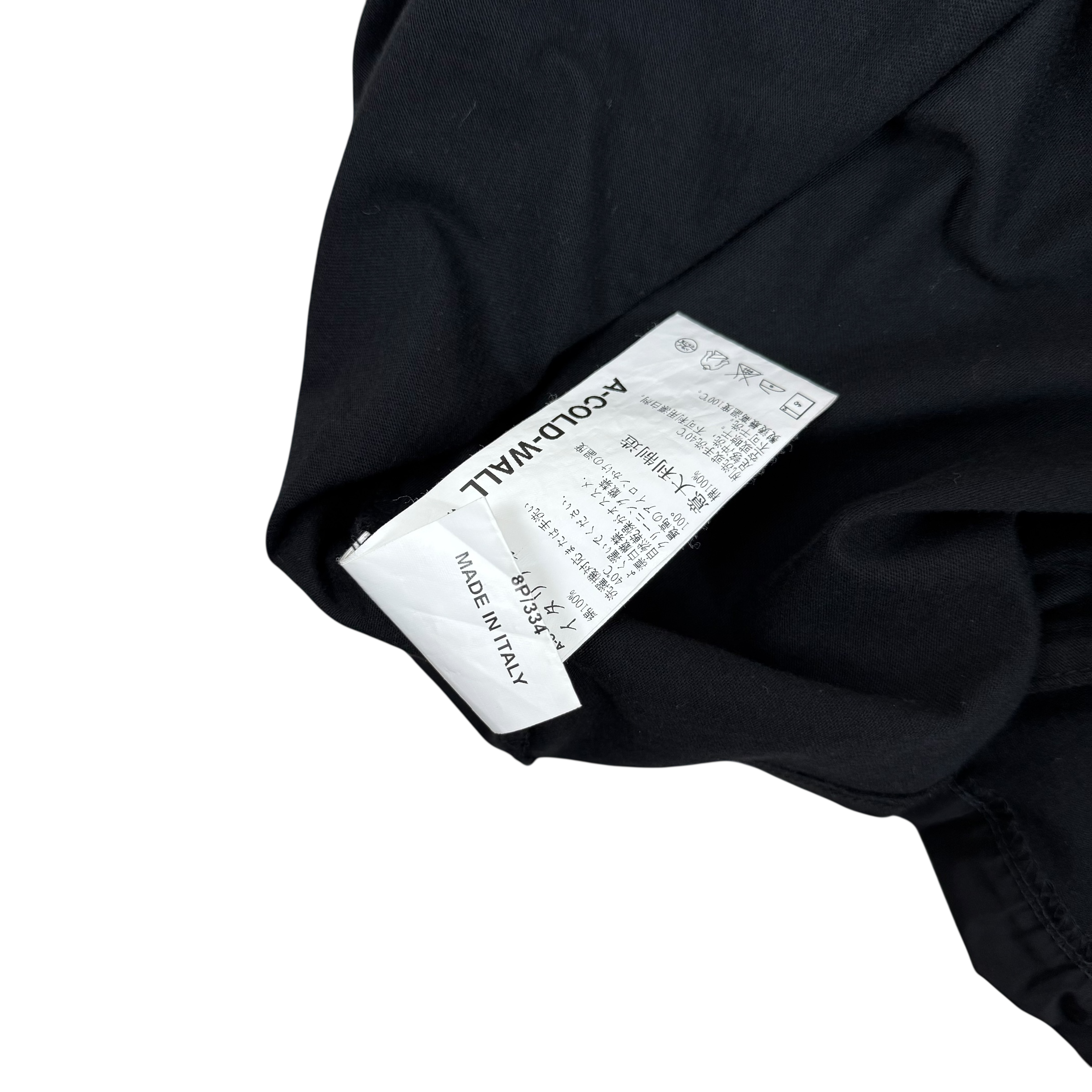 A-COLD-WALL* (ACW) Pocket T-shirt Black (Fits M-L) thumbnail 4