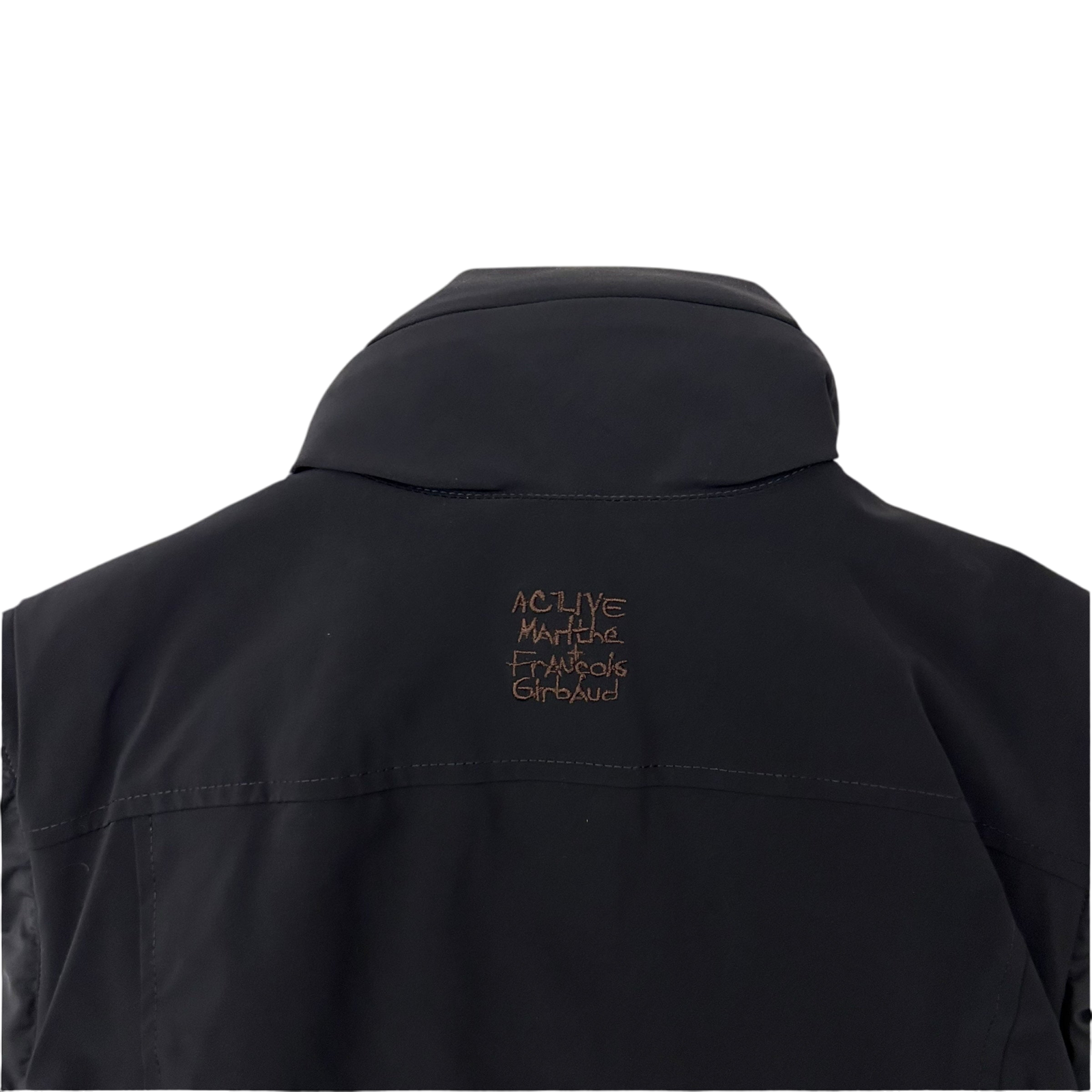 2000s Marithe Francois Girbaud Active Insulated Utility Vest Black (Fits M-L) thumbnail 4
