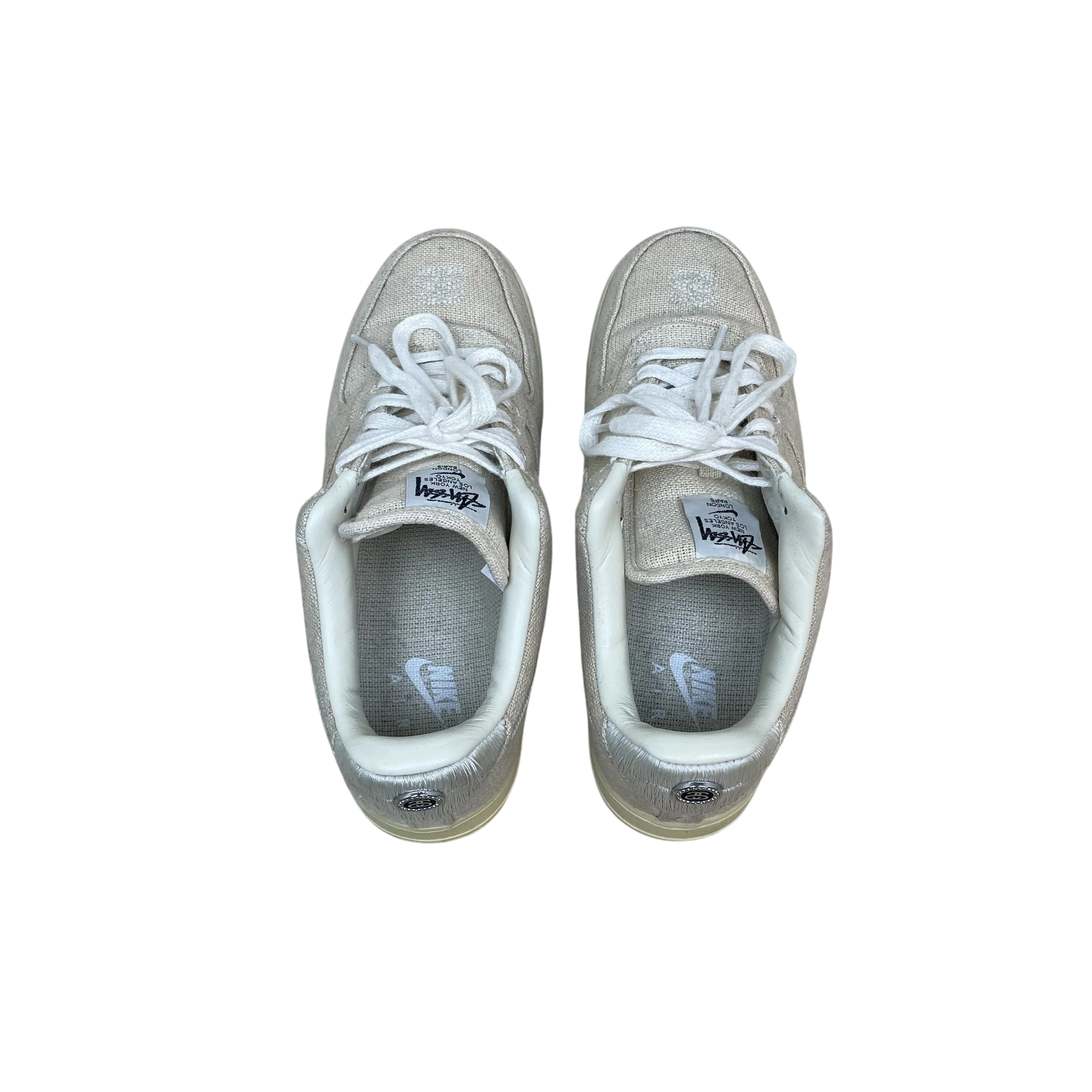 Nike x Stussy Air Force 1 Low Sneakers ‘Fossil’ (Size US9/UK8) thumbnail 3