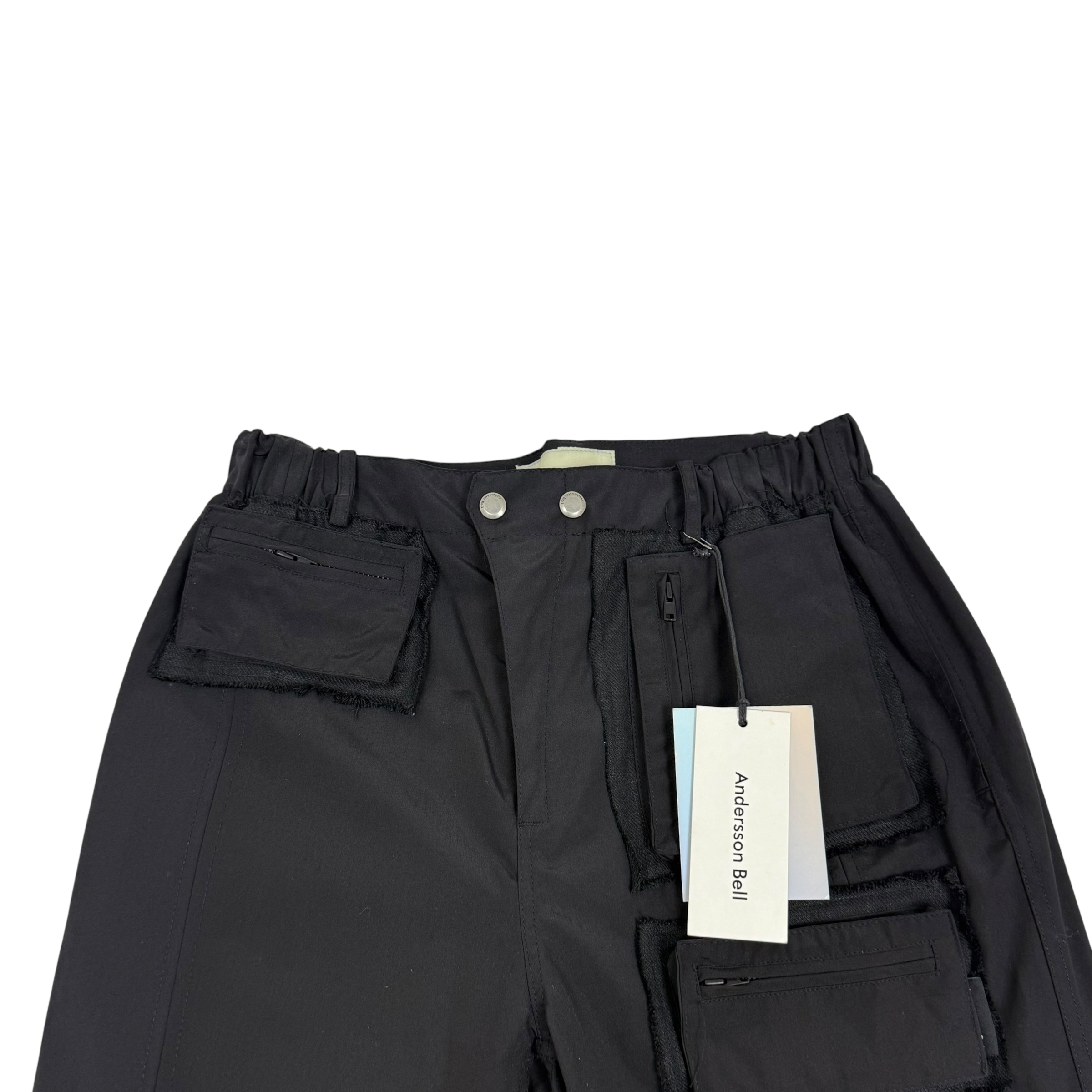 Andersson Bell Raw Edge Multi Pocket Pants Black (Size L) thumbnail 2