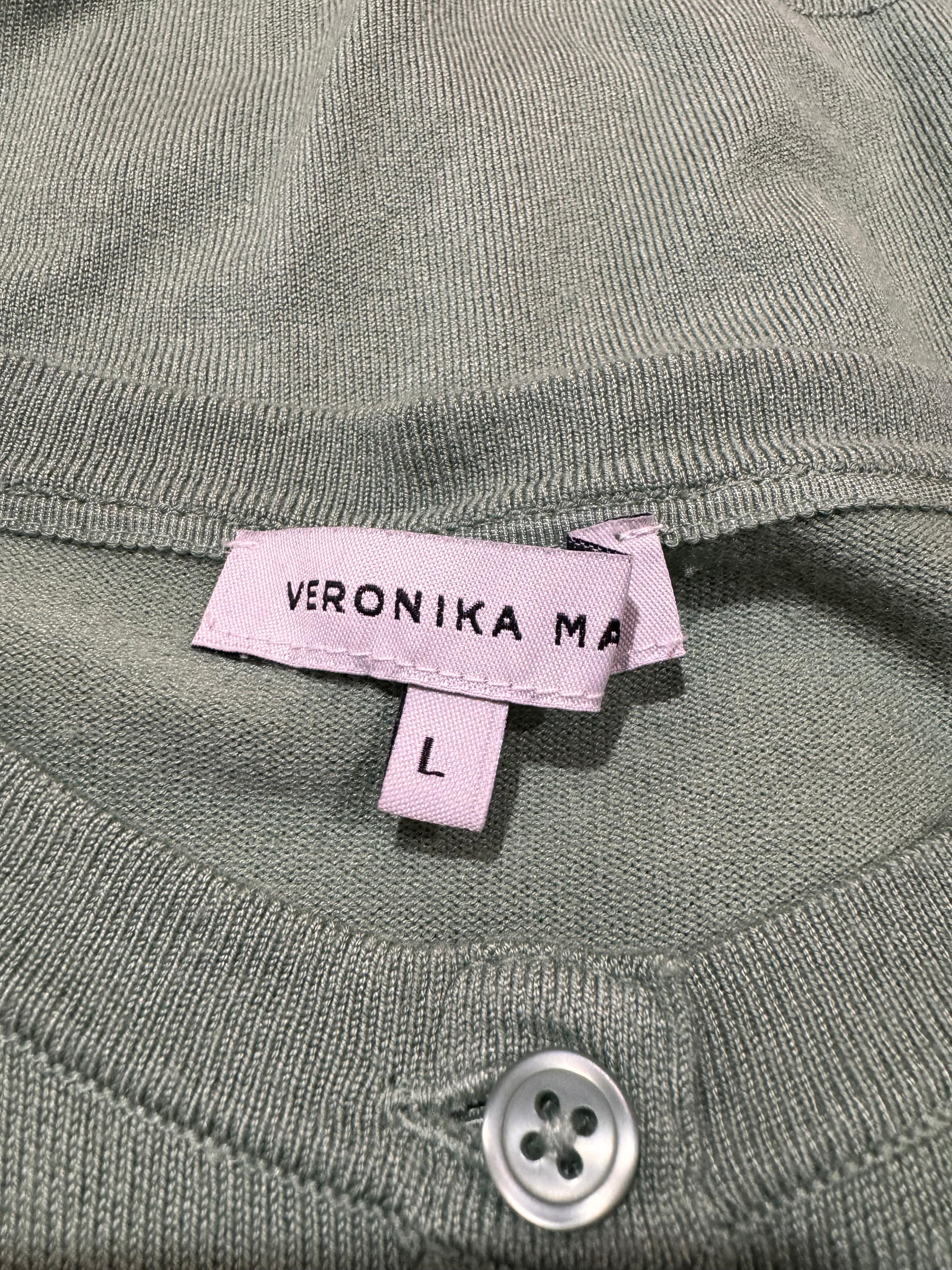 Veronika Maine green cardigan - size L thumbnail 6
