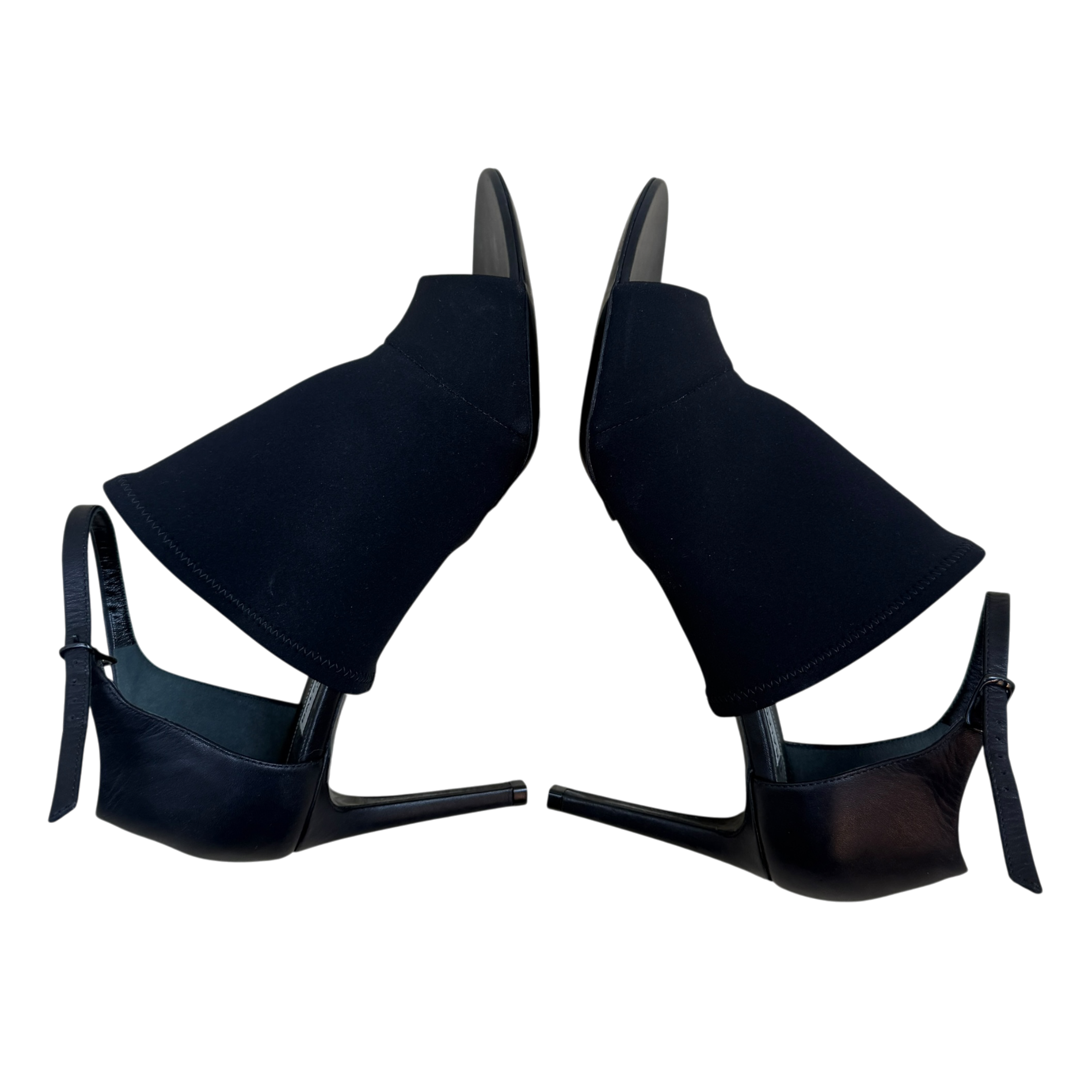 Balenciaga Leather Glove Pumps Black (Size EU40) thumbnail 4